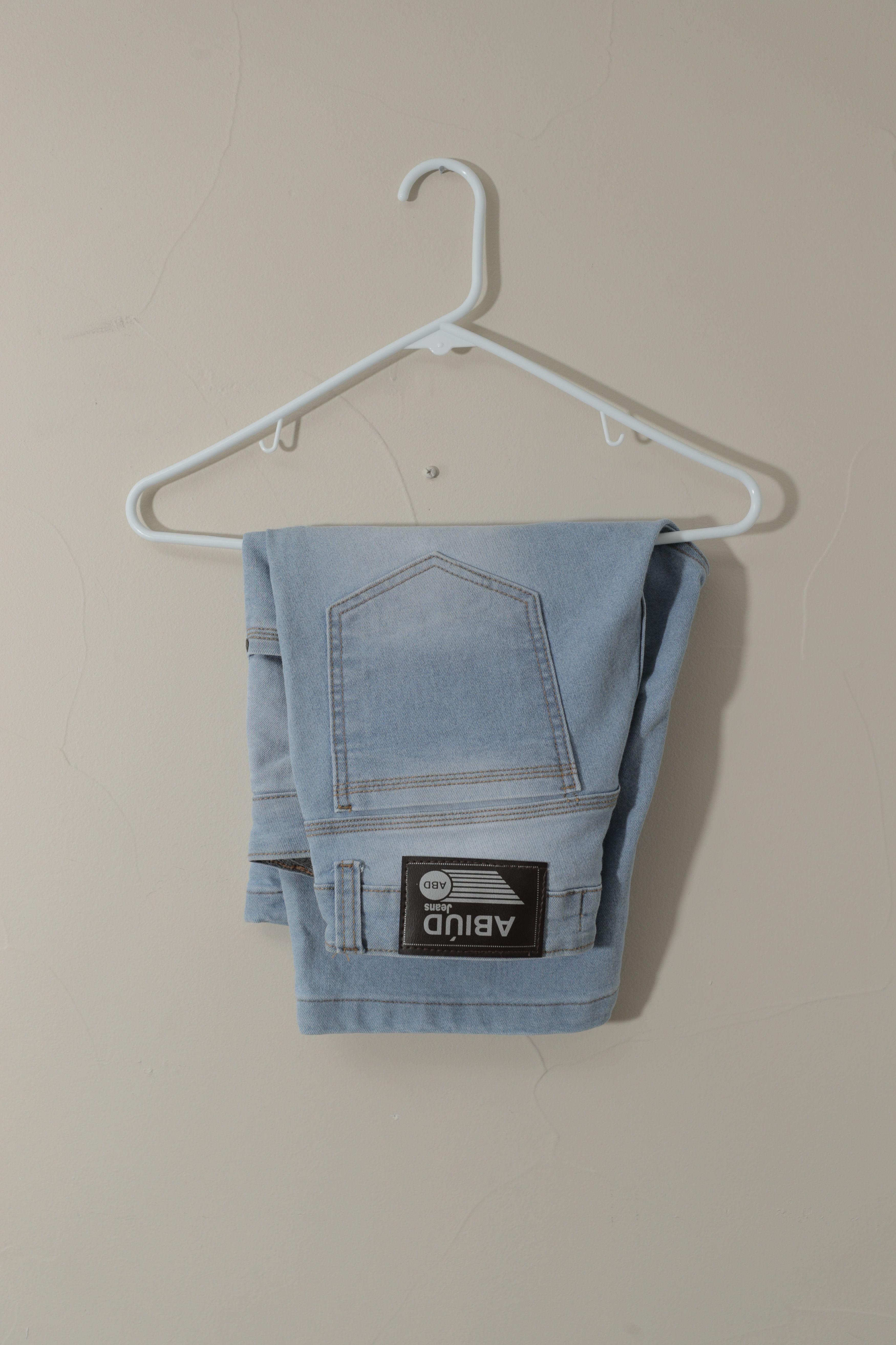 Other ABIUD Faded Light Blue Denim Shorts Made In Brasil (33) Size US 33 - 2 Thumbnail