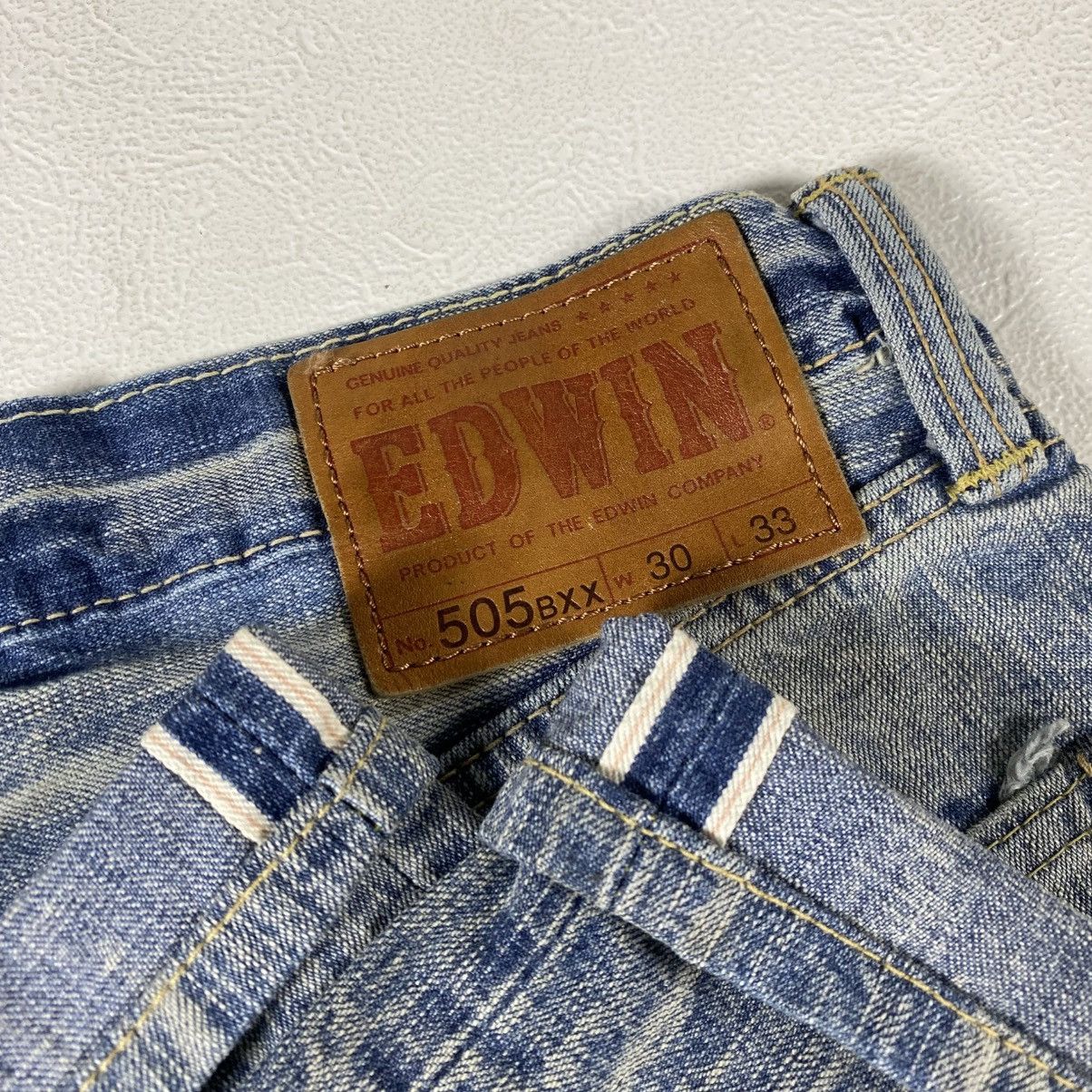 Edwin Edwin selvedge redline distressed jeans Size US 31 - 3 Thumbnail