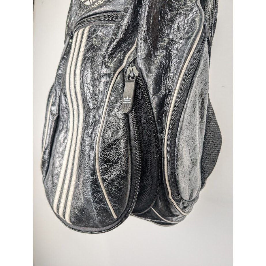 Adidas × Balenciaga o1rshd1 Q:2 /Size:L /Aged Arena Lamb Tonal Backpack in Black Size ONE SIZE - 10 Thumbnail