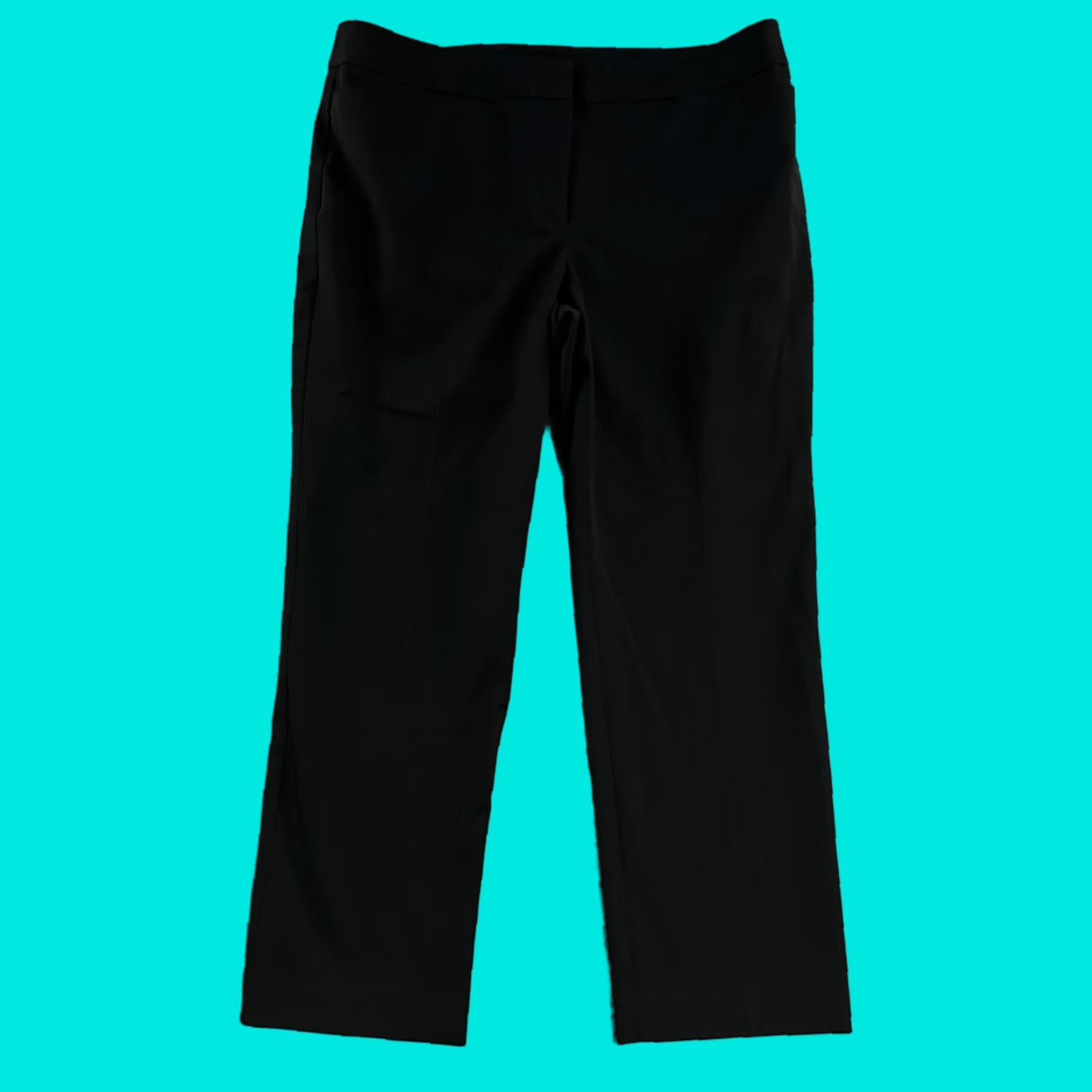 Ann Taylor Ann Taylor Factory Womens Pants Black 0P Career Office Work  Polyester Blend Dress Pants Women | Grailed