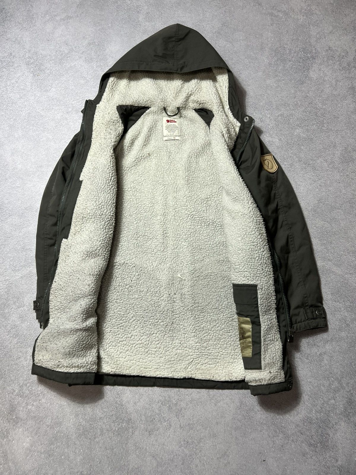 Fjallraven 🟢 Fjällräven Grenland Winter Parka Women’s XS G-1000 Sherpa Size XS / US 0-2 / IT 36-38 - 8 Thumbnail