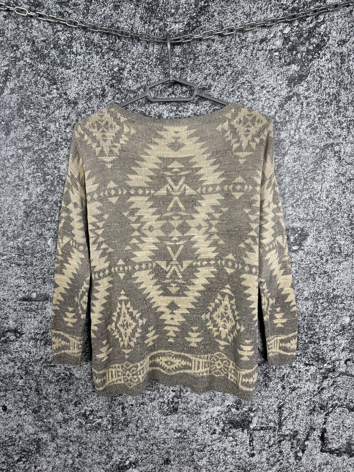 Denim & Supply Ralph Lauren Denim & Supply Ralph Lauren Southwestern Aztec Knit Sweater Size S / US 4 / IT 40 - 9 Thumbnail