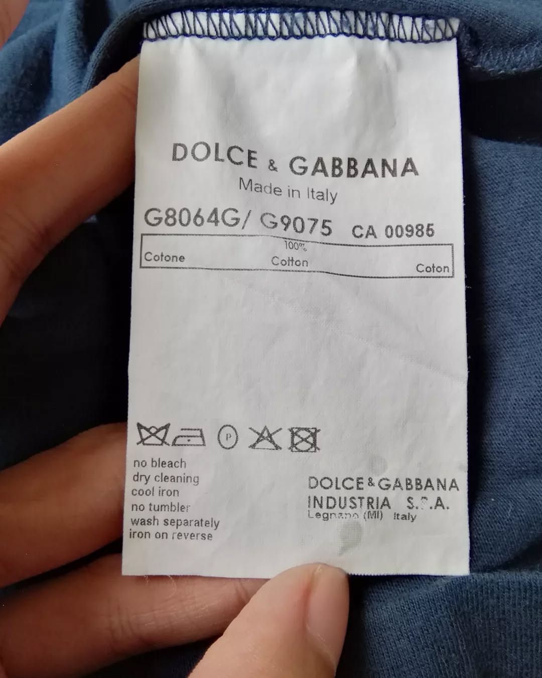 Dolce & Gabbana Dolce and Gabbana Embroidered Tees Size M / US 6-8 / IT 42-44 - 6 Thumbnail