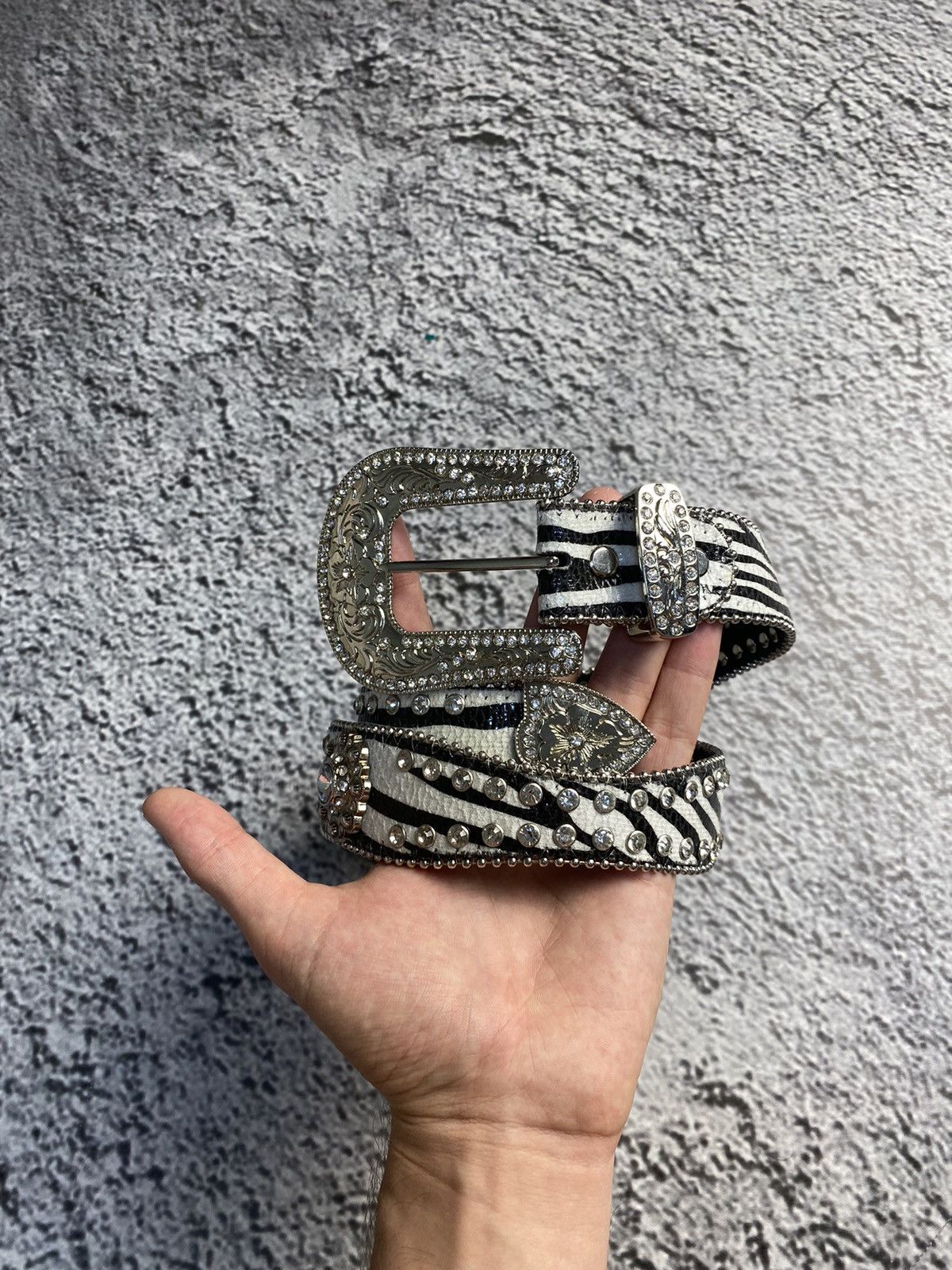 Japanese Brand × Vintage Vintage avant garde Y2K belt Size 32 - 1 Thumbnail