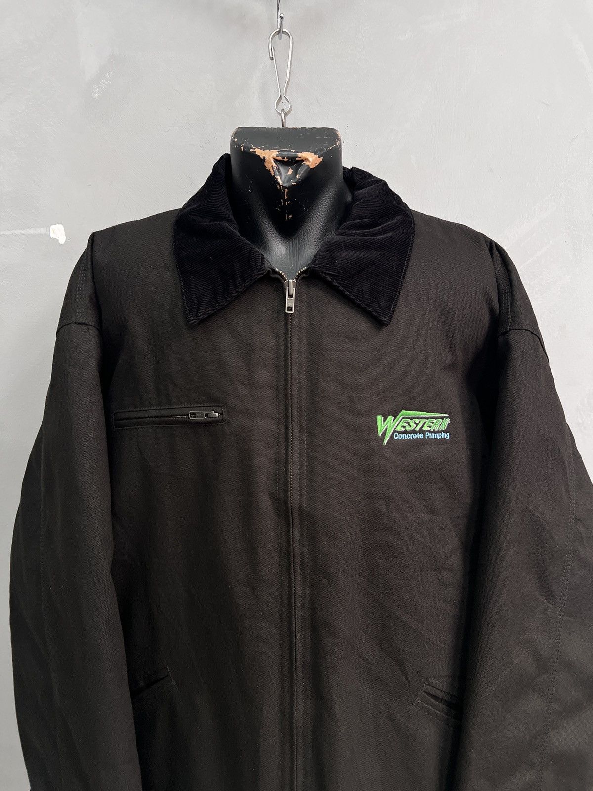 Dickies Vintage work Detroit Carhartt style canvas jacket black Size US XXL / EU 58 / 5 - 2 Thumbnail