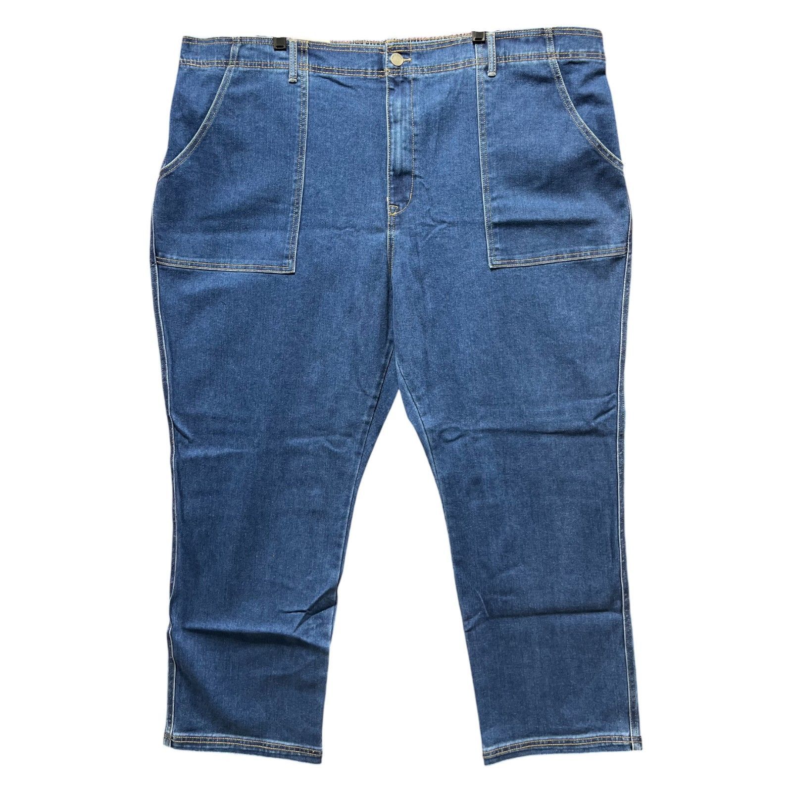 Other Knox Rose- Women's High-Rise Jeans Elastic Waistband Relaxed Size 34" / US 12 / IT 48 - 1 Thumbnail