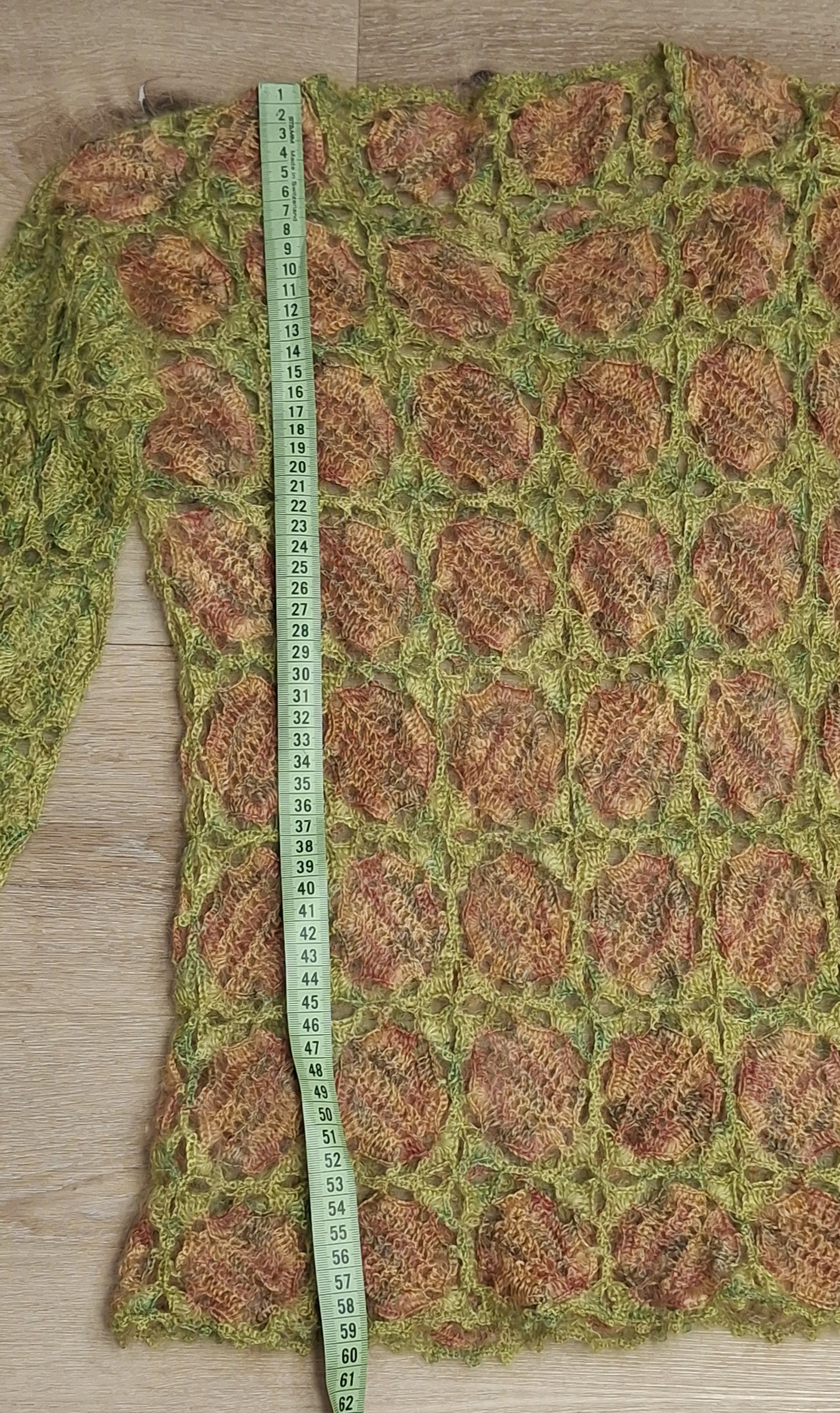 Handmade NWOT Vintage 2000s Mohair Crochet Longsleeve - S/M Size S / US 4 / IT 40 - 15 Thumbnail