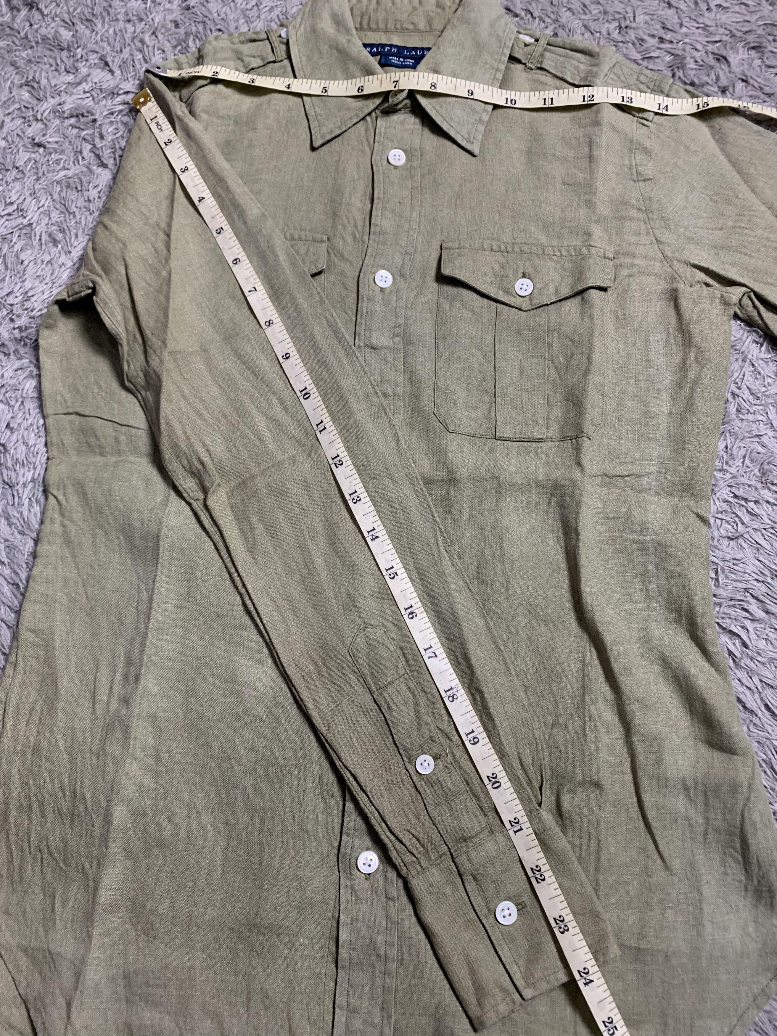 Polo Ralph Lauren Ralph lauren Linen shirt women Japanese Brand Style Size US S / EU 44-46 / 1 - 9 Thumbnail