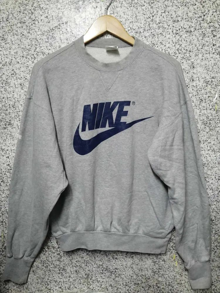 Japanese Brand × Nike × Vintage Vintage Nike Distressed Faded Hoodie Size US L / EU 52-54 / 3 - 1 Thumbnail