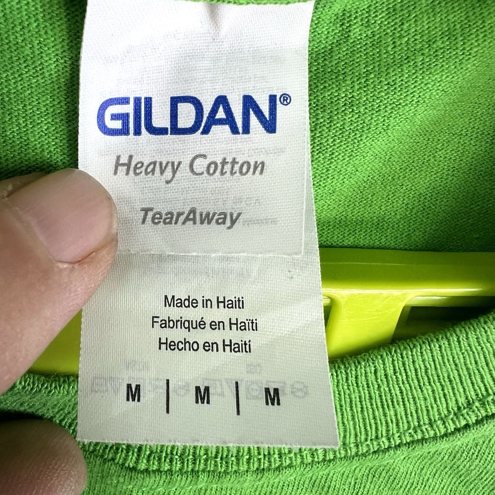 Gildan Gildan Racing Graphic Tee Men's Size M Green Crew Neck 2019 Gainesville FL Size US M / EU 48-50 / 2 - 4 Thumbnail