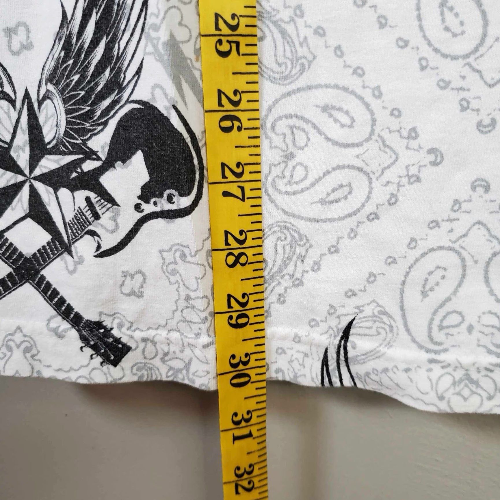 Doublet Y2K Rock N Roll Guitar AOP T Shirt Stars Double Sided Mens Large L Size US L / EU 52-54 / 3 - 5 Thumbnail