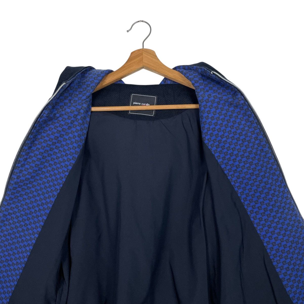 Pierre Cardin Pierre Cardin Diffusion Hooded Zipper Jacket Size US M / EU 48-50 / 2 - 13 Thumbnail
