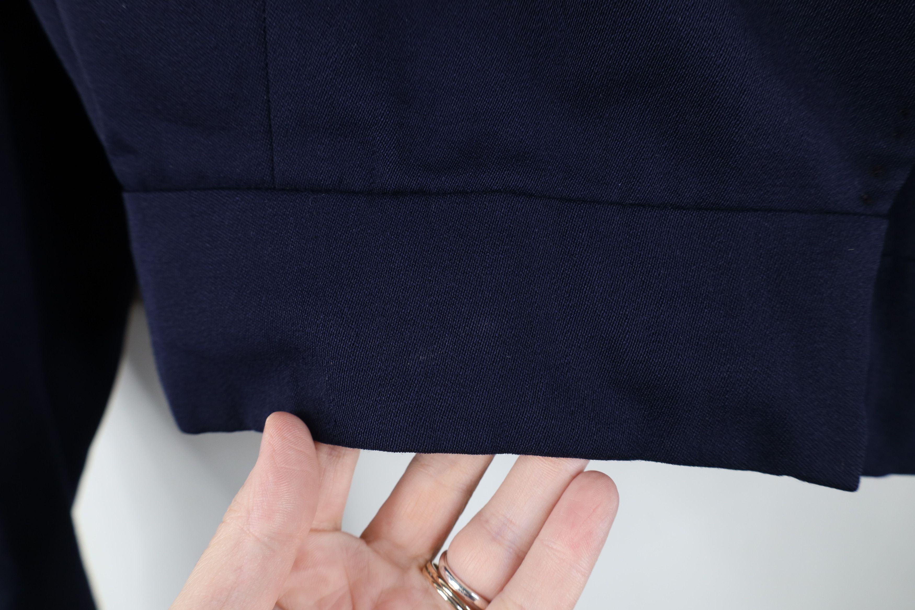 Vintage Vintage 30s 40s Gabardine Crest Clasp Hook Blazer Jacket USA Size M / US 6-8 / IT 42-44 - 6 Thumbnail