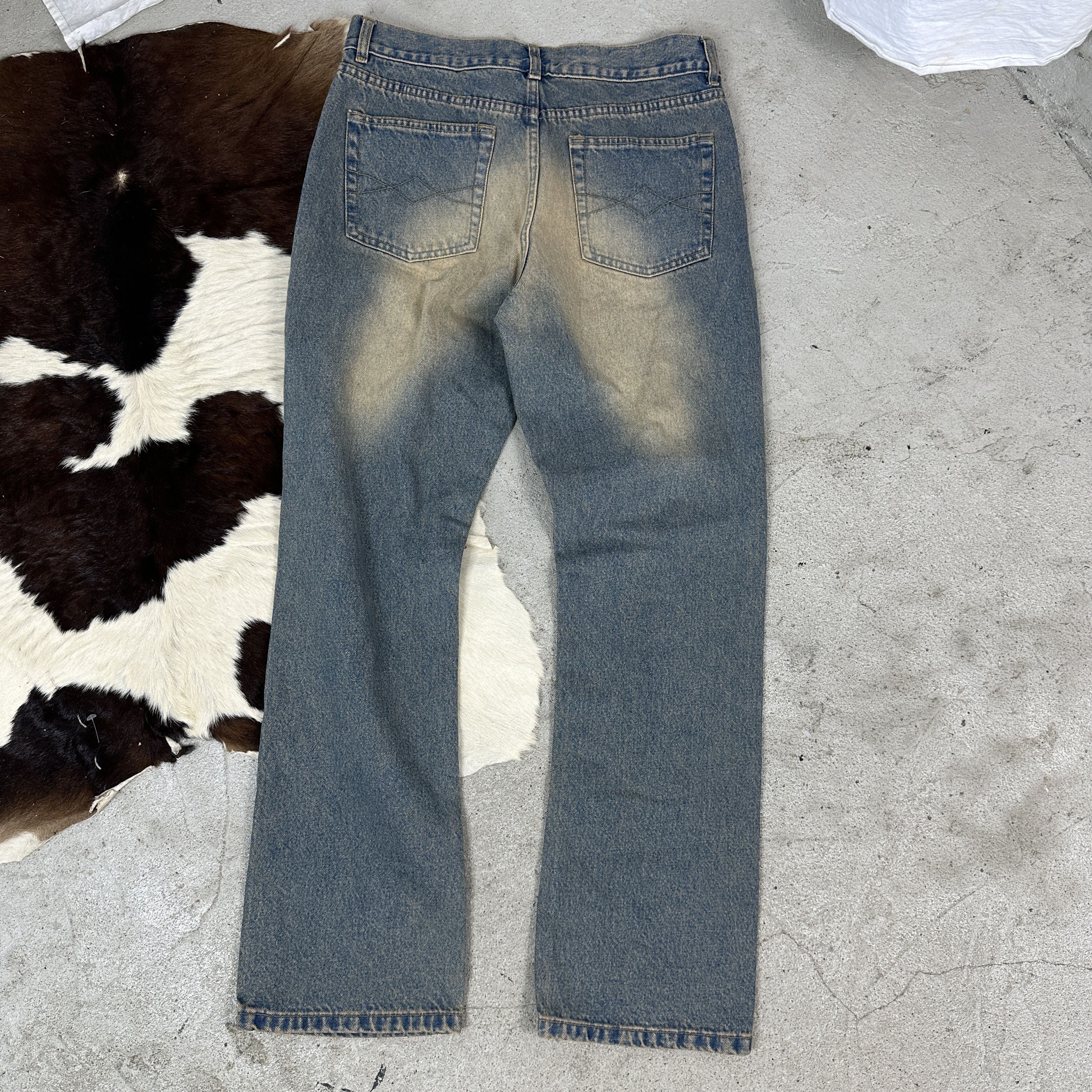 Vintage Vintage Streetwear Denim Y2K Baggy Washed Jeans Size US 32 / EU 48 - 3 Thumbnail