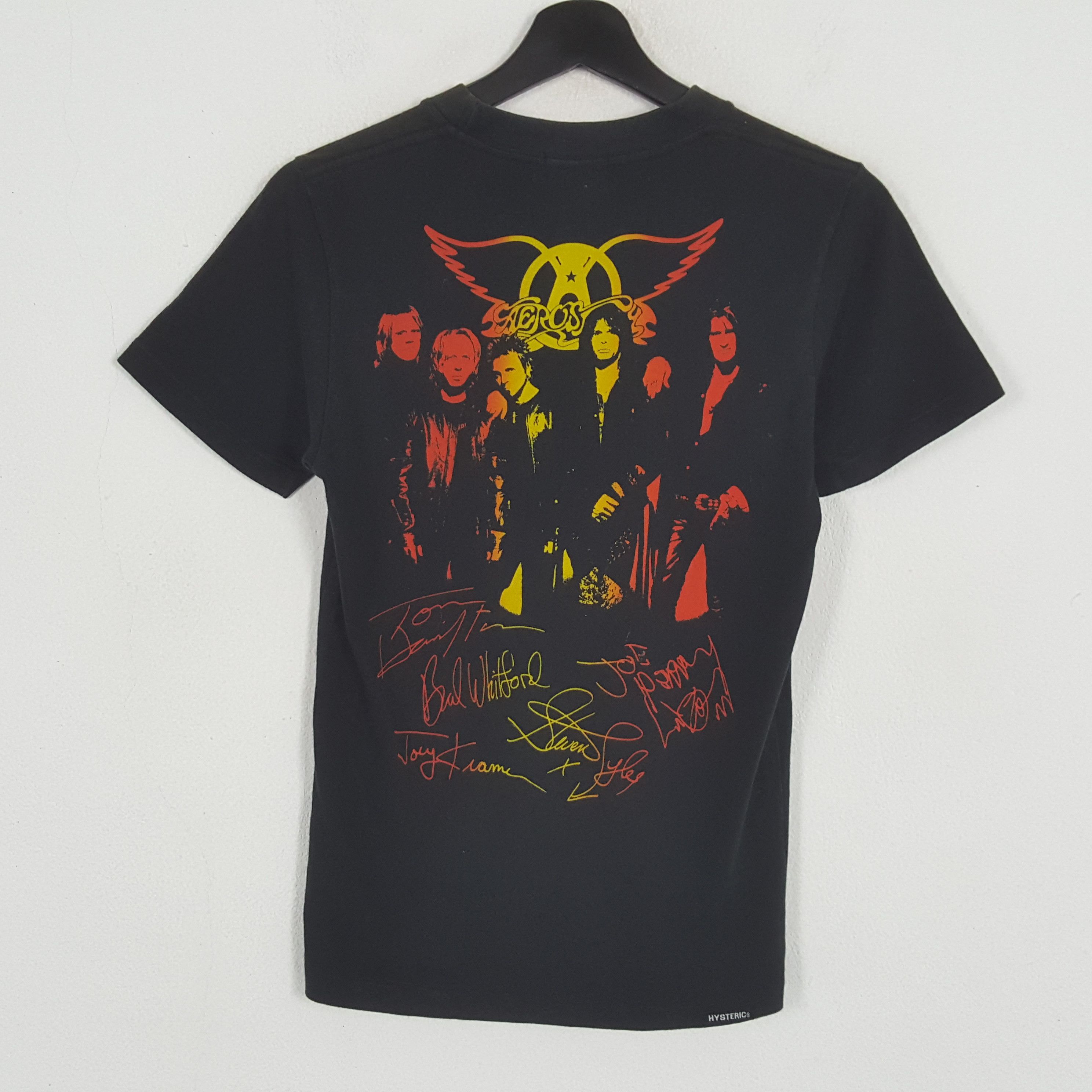 Aerosmith × Hysteric Glamour × Vintage HYSTERIC GLAMOUR x AEROSMITH Japanese Brand Vintage Tshirt Size US XS / EU 42 / 0 - 1 Thumbnail