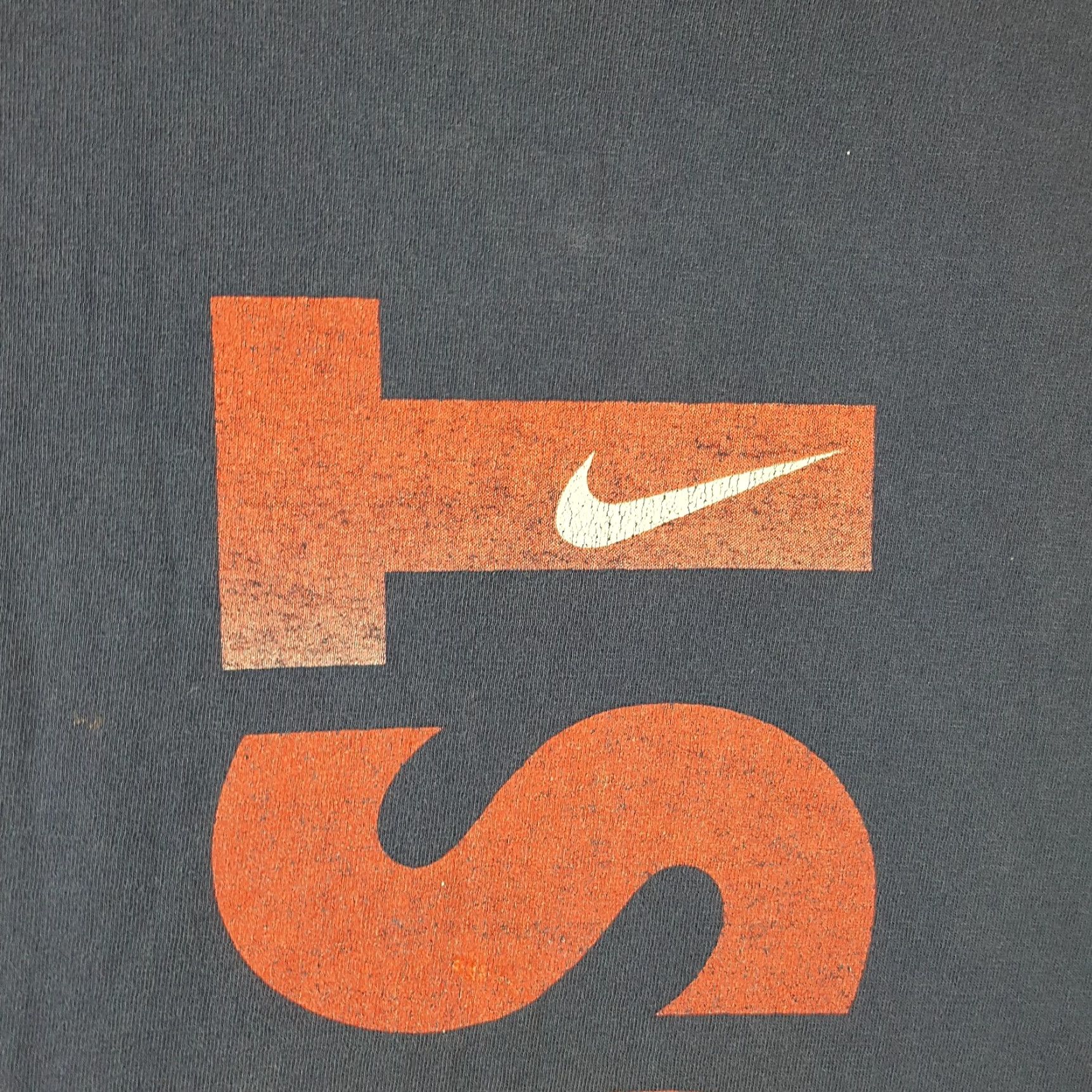 Nike VINTAGE Nike Distressed Just Do It Swoosh Logo T Shirt Mens XL Blue 90s 00s Retro 80s Concert Logo Embroidered Cotton Short Sleeve Crew Neck Size US XL / EU 56 / 4 - 5 Thumbnail