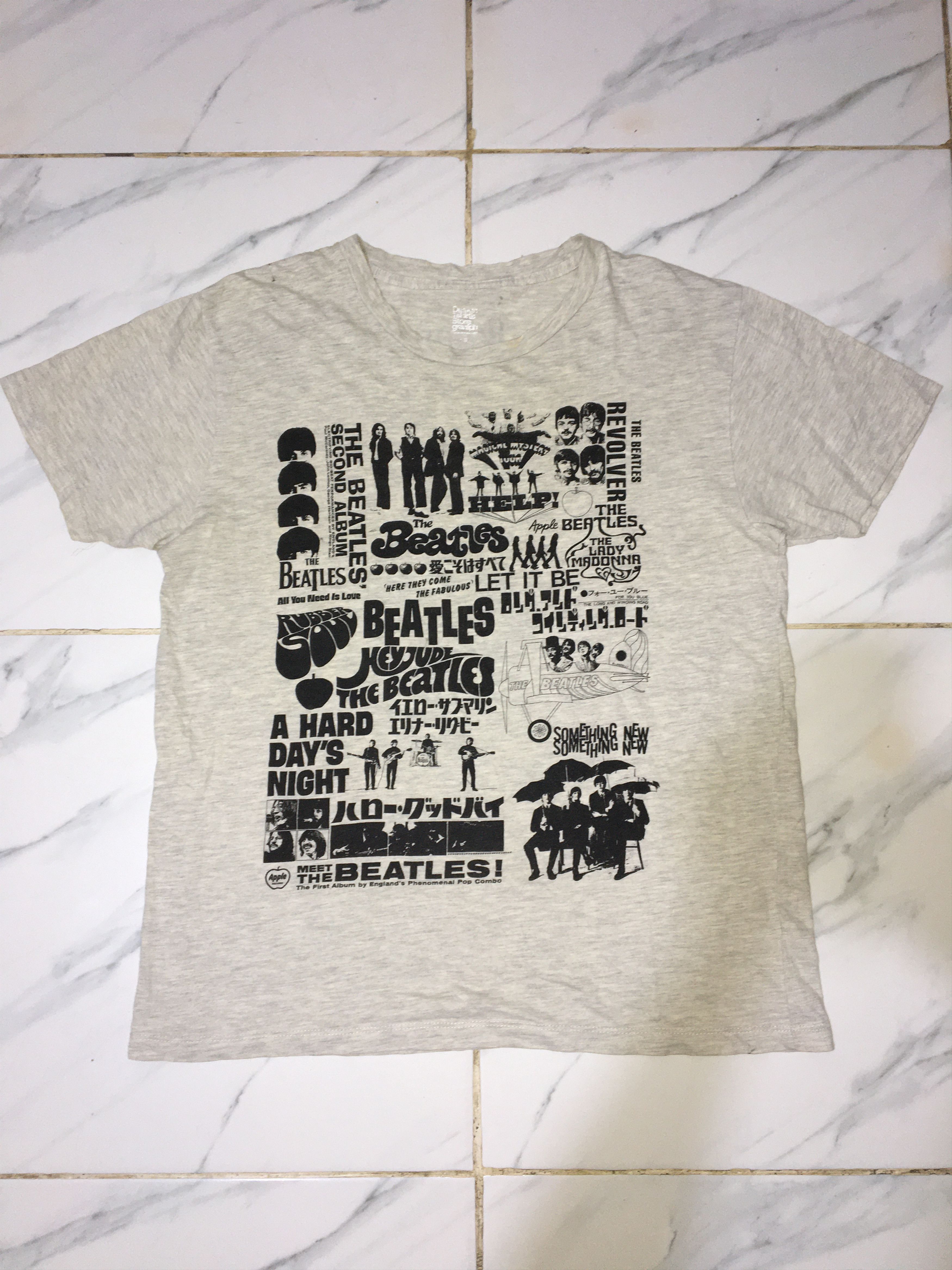 Japanese Brand Graphis x The Beatles 2014 Apple Corps Ltd Shirt Size US S / EU 44-46 / 1 - 1 Thumbnail