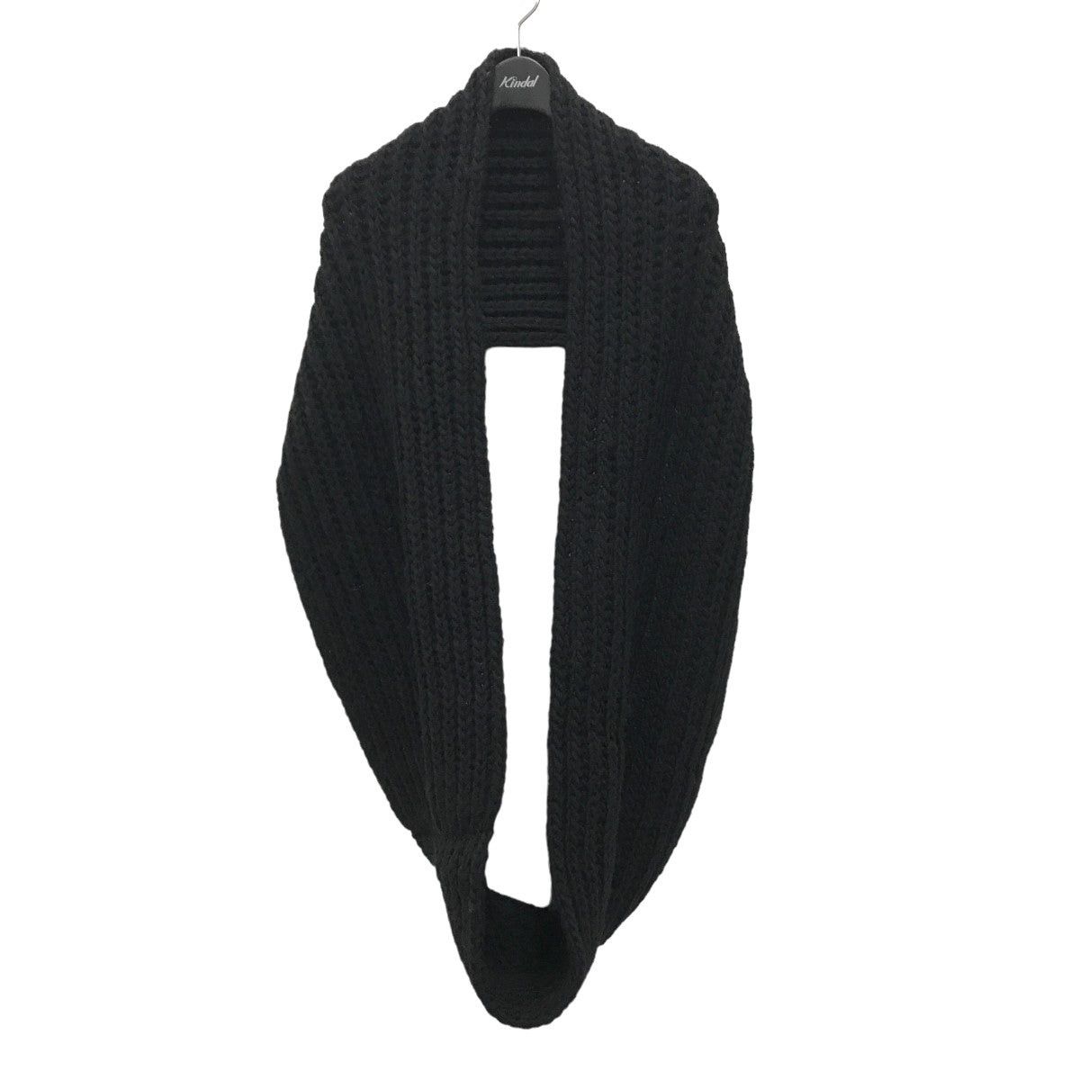 Yohji Yamamoto Yohji Yamamoto GREY WOOL SNOOD SCARF Snude NC-L01-161 Size ONE SIZE - 1 Thumbnail