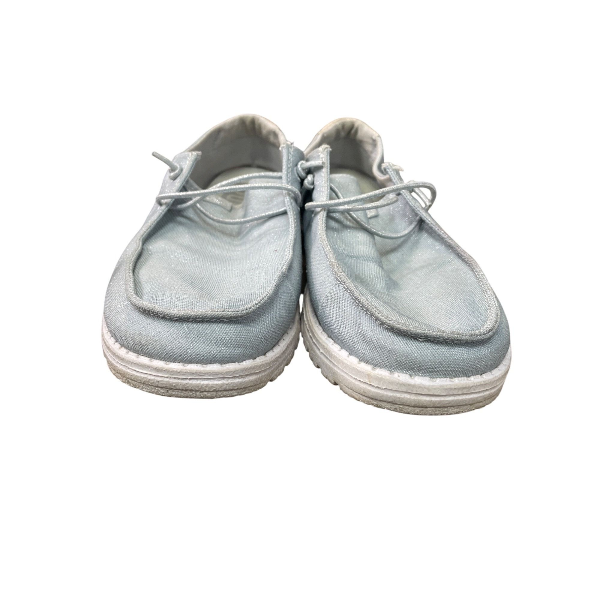 Other Hey Dude Wendy Glitter womans gray slip on Loafers shoes sz Size US 9 / IT 39 - 14 Thumbnail