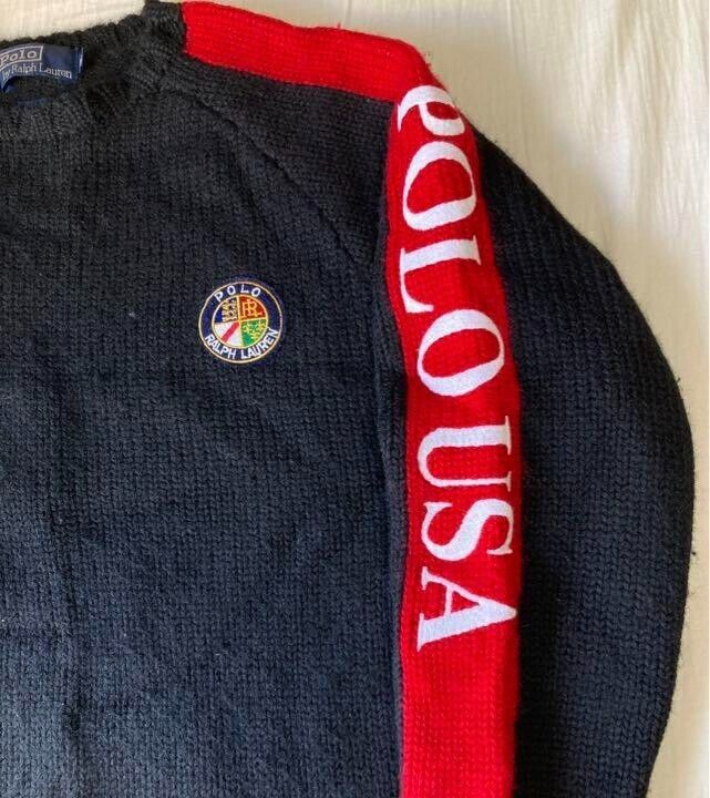 Polo Ralph Lauren Vintage Polo Ralph Lauren POLO USA Sweater Fit Men Small Size US S / EU 44-46 / 1 - 10 Thumbnail