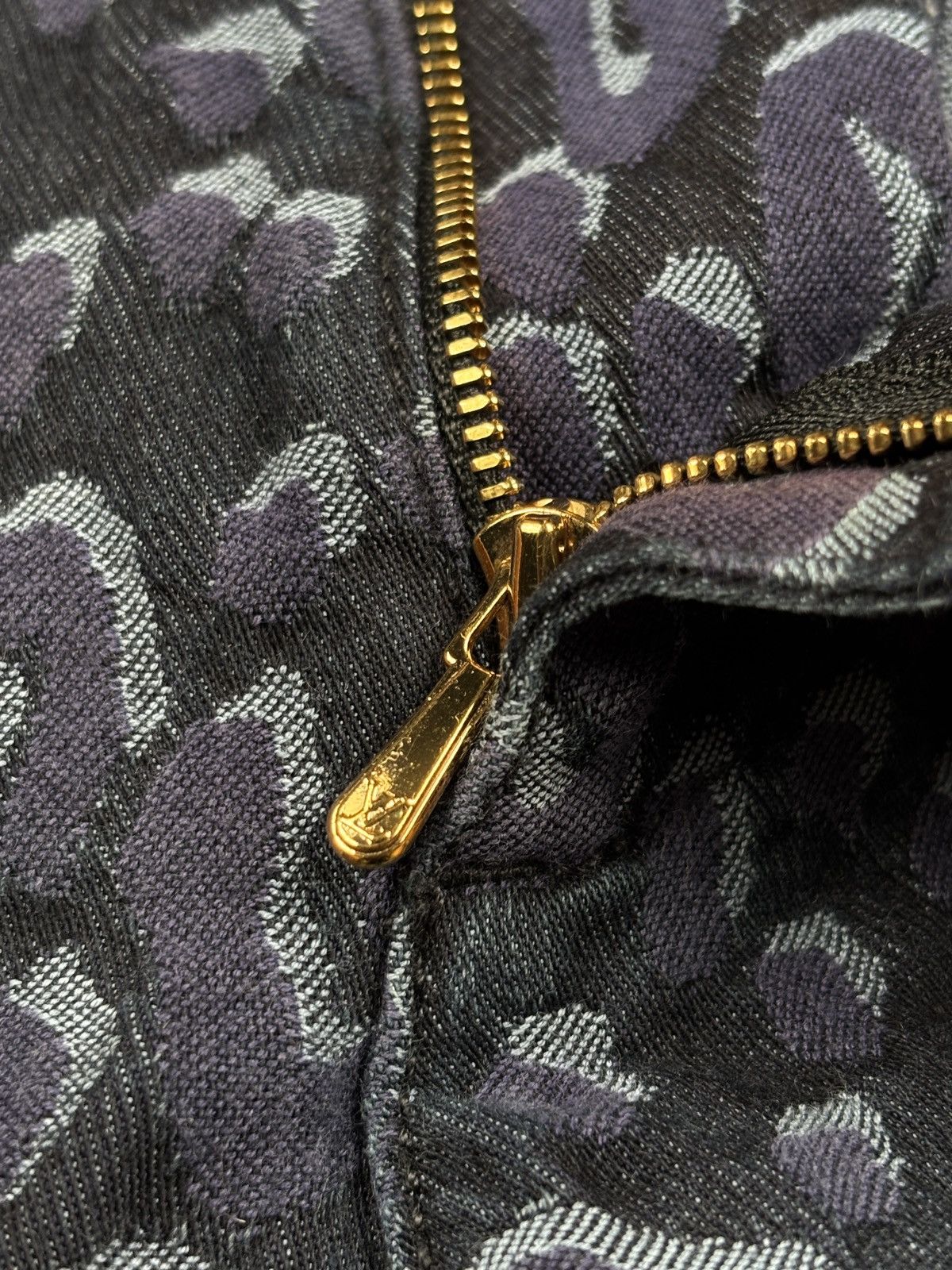 Louis Vuitton F/W 2012 Stephen Sprouse Leopard Ankle Zip Jeans Size 32" / US 10 / IT 46 - 12 Thumbnail