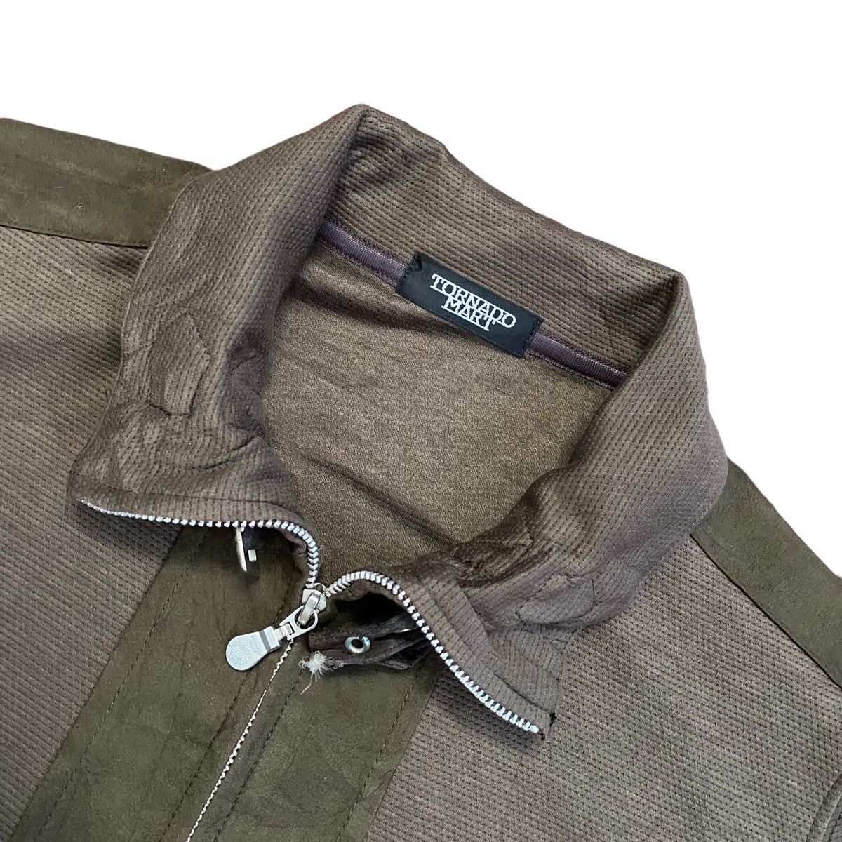 Tornado Mart Tornado Mart Zipper Jacket Brown Size US S / EU 44-46 / 1 - 4 Thumbnail