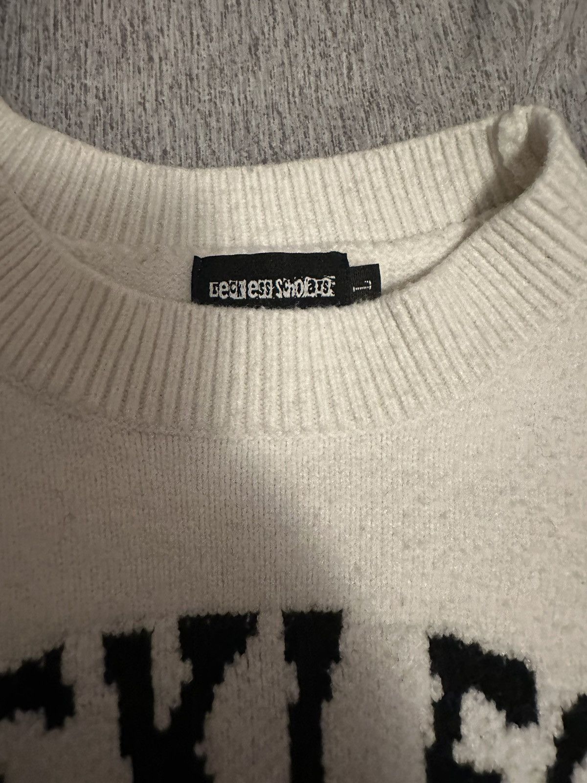 Reckless Scholars × Vintage Reckless Scholars Knit Size US M / EU 48-50 / 2 - 3 Thumbnail