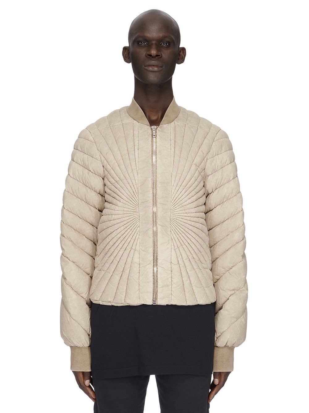 Rick Owens o1mris0824 Radiance Flight Jacket in Dirt Size US S / EU 44-46 / 1 - 4 Thumbnail