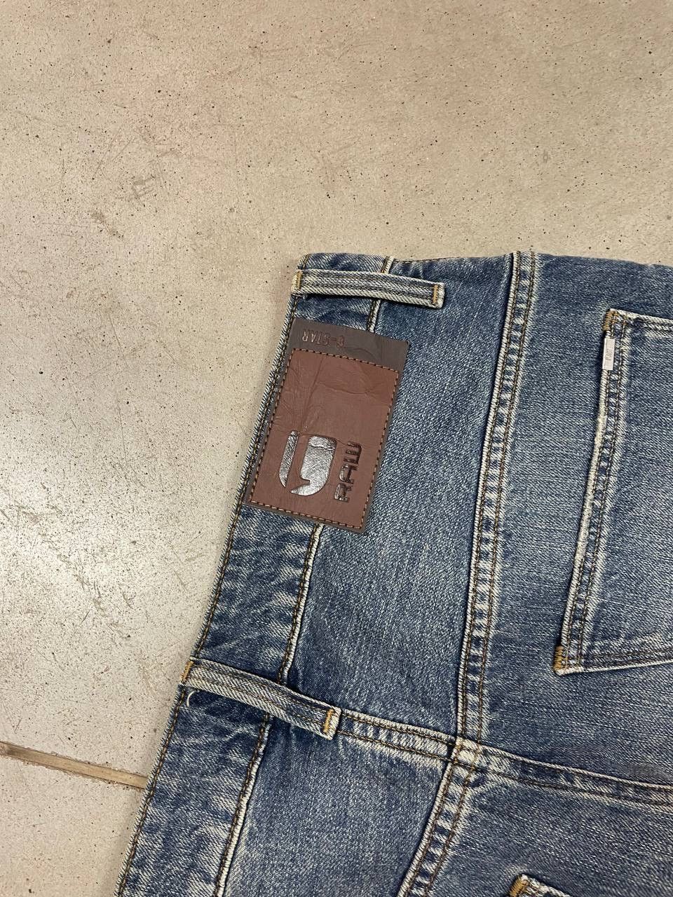 G-Star Arc 3D Relaxed Tapered Vintage G Star Raw Distressed Jeans Size US 30 / EU 46 - 6 Thumbnail