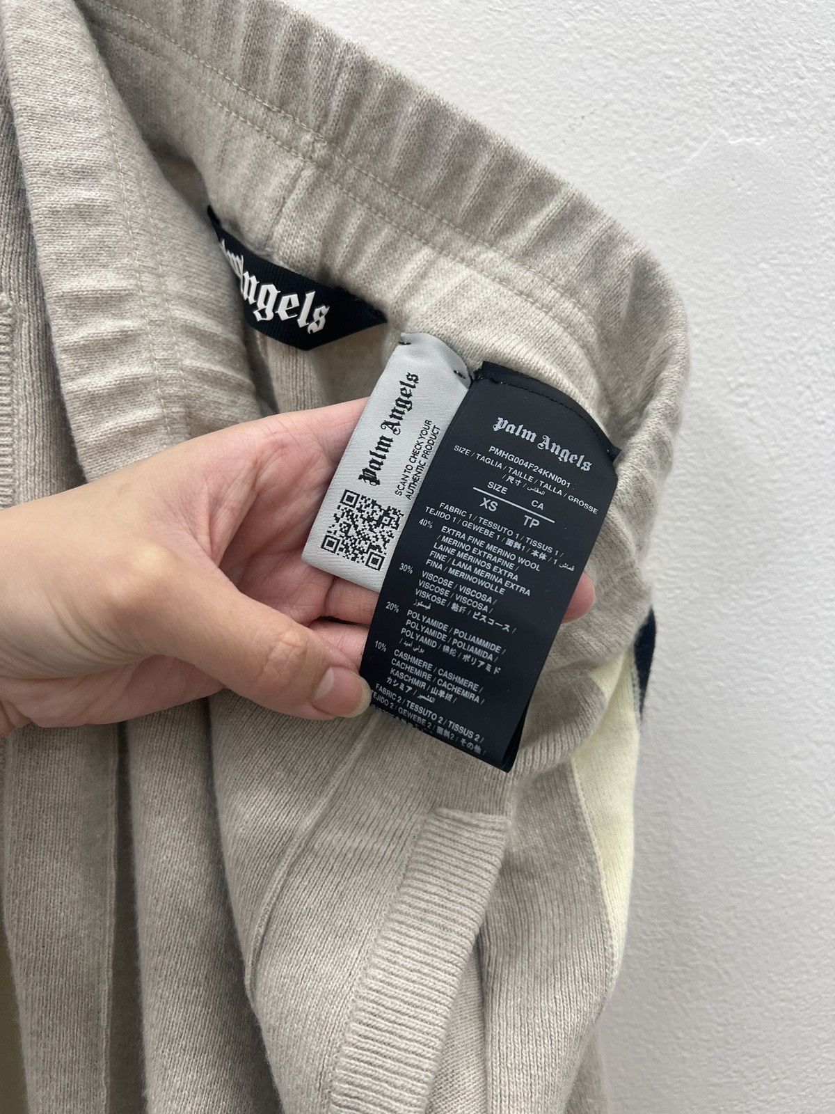 Palm Angels Palm Angels Fw24 Classic Logo Knit Track Jacket and pants Size XS / US 0-2 / IT 36-38 - 10 Thumbnail
