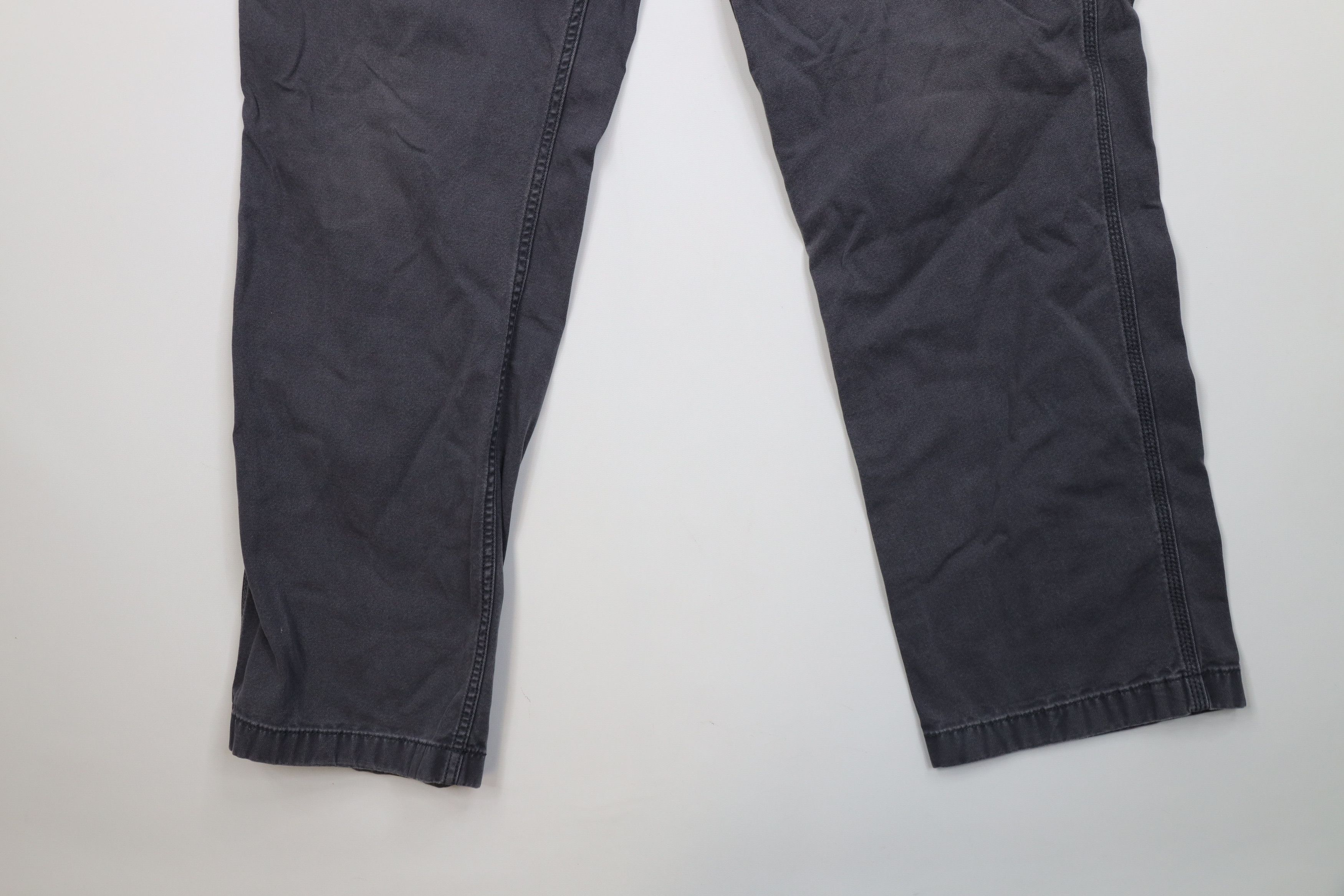 Carhartt Vintage Carhartt Relaxed Canvas Wide Leg Cargo Pants Gray Size US 38 / EU 54 - 4 Thumbnail