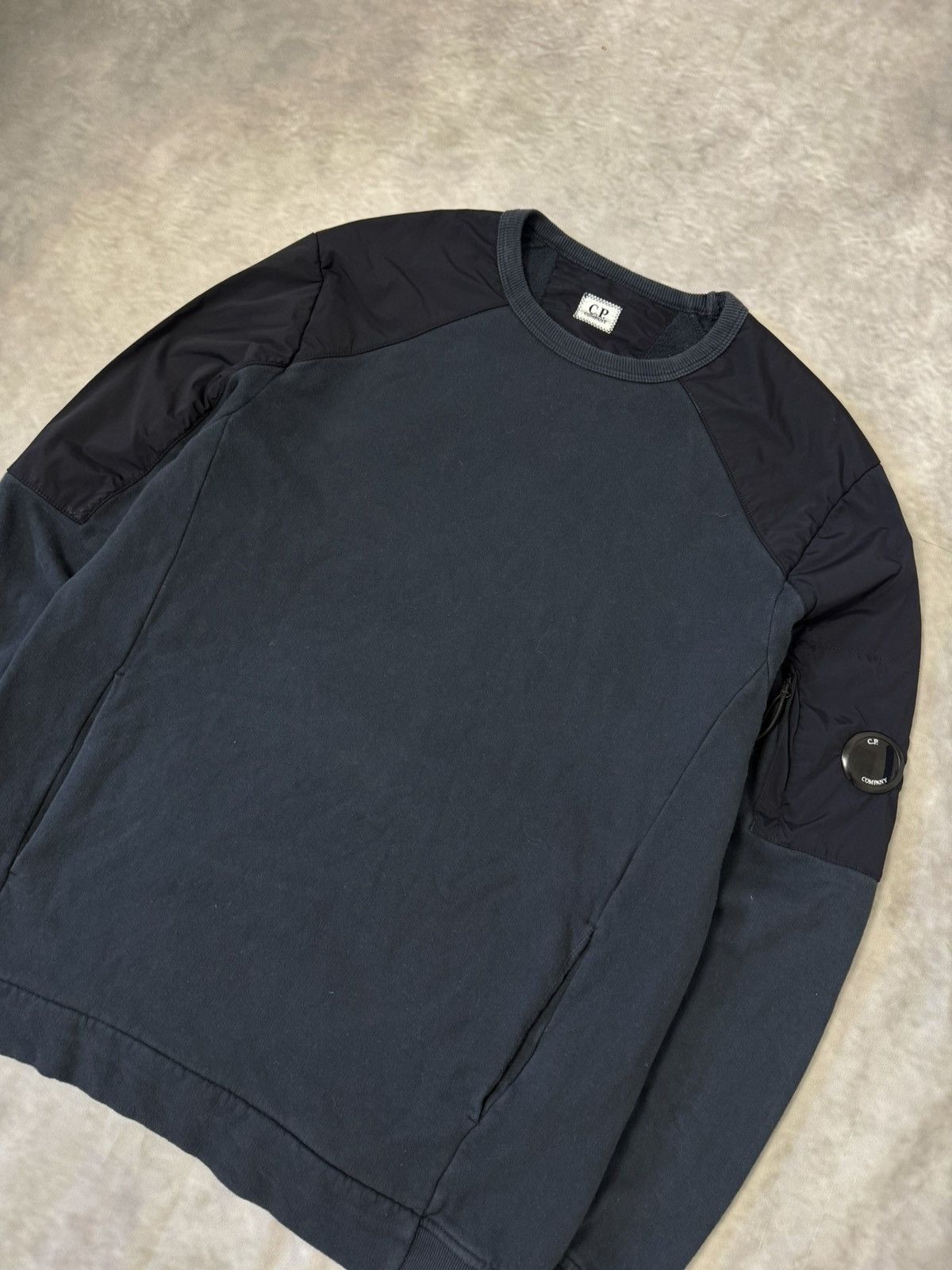 C.P. Company C.P. Company Navy Sweatshirt L Size US L / EU 52-54 / 3 - 3 Thumbnail