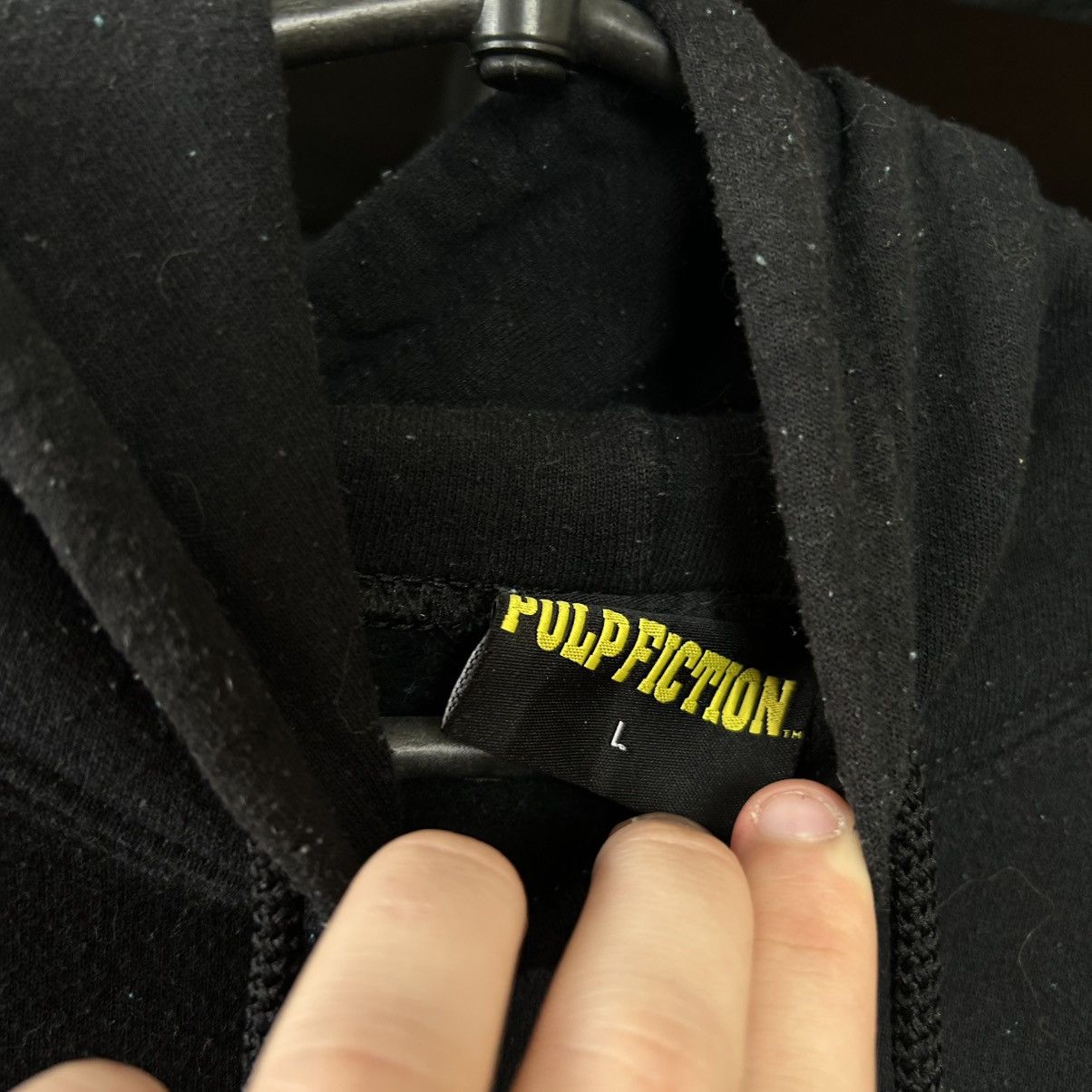 Cartoon Network Vintage Pulp Fiction Big Logo Movie Streetwear hoodie size L Size US L / EU 52-54 / 3 - 7 Thumbnail