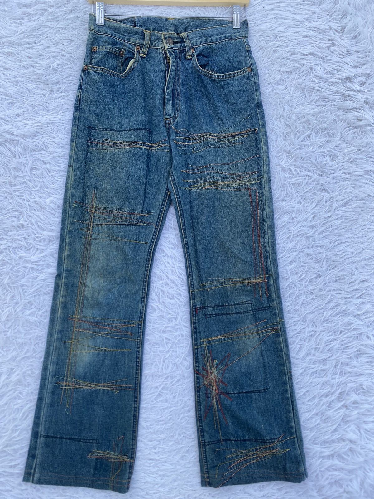Hysteric Glamour Rare Vintage Hysteric Glamour Nice Design Kinky Jeans Size 27" / US 4 / IT 40 - 3 Thumbnail