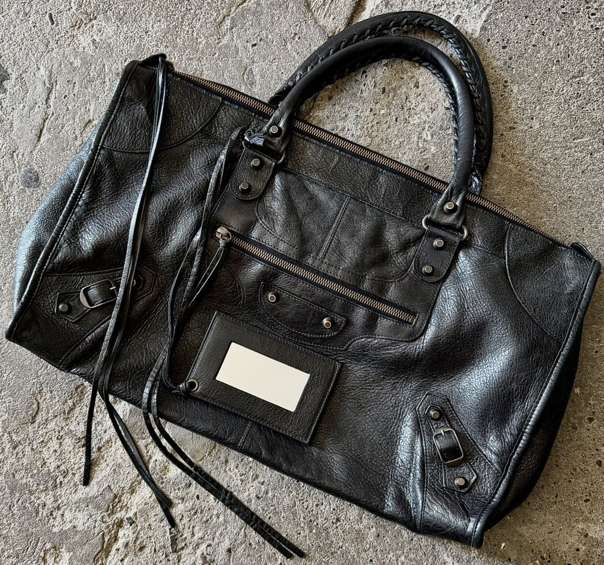 Balenciaga Balenciaga - 2000’s - Classic Le City - Lambskin Work Bag Size ONE SIZE - 15 Thumbnail
