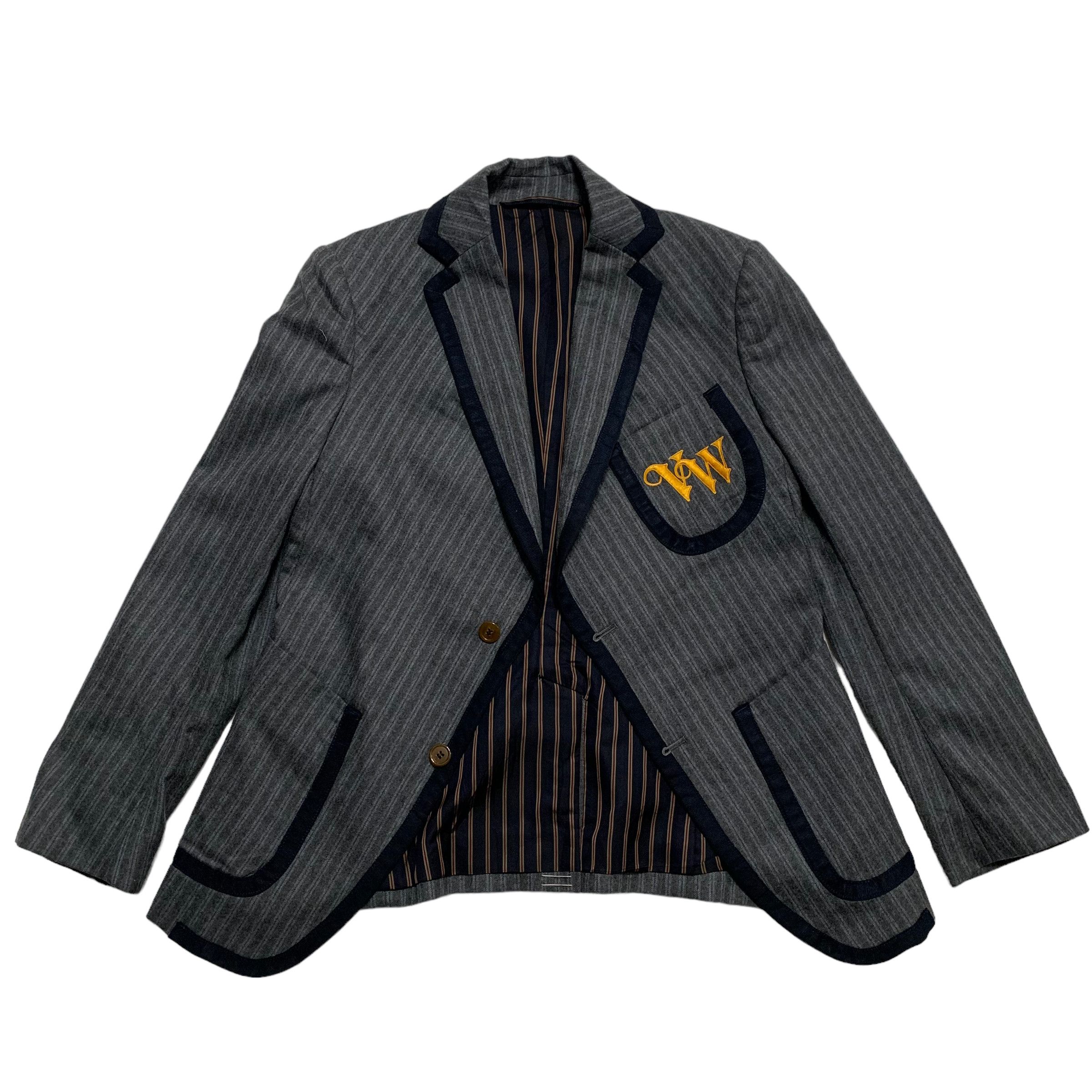 Vivienne Westwood Vivienne Westwood Man Stripe Jacket Size US S / EU 44-46 / 1 - 3 Thumbnail