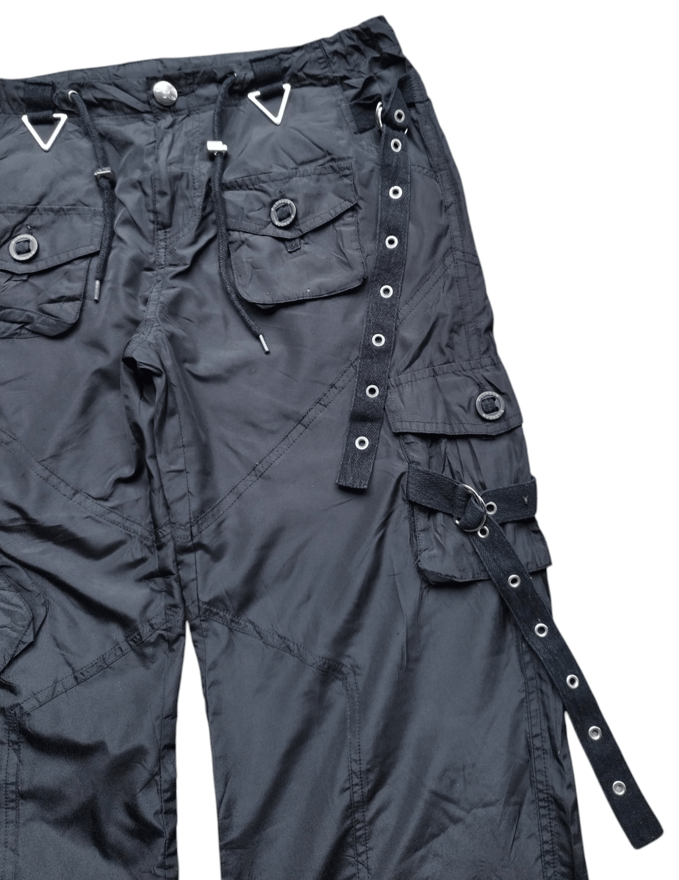 14th Addiction × Japanese Brand × Le Grande Bleu (L.G.B.) R London Parachute Multipocket Bondage Pant Size 24" / US 00 / IT 34 - 3 Thumbnail