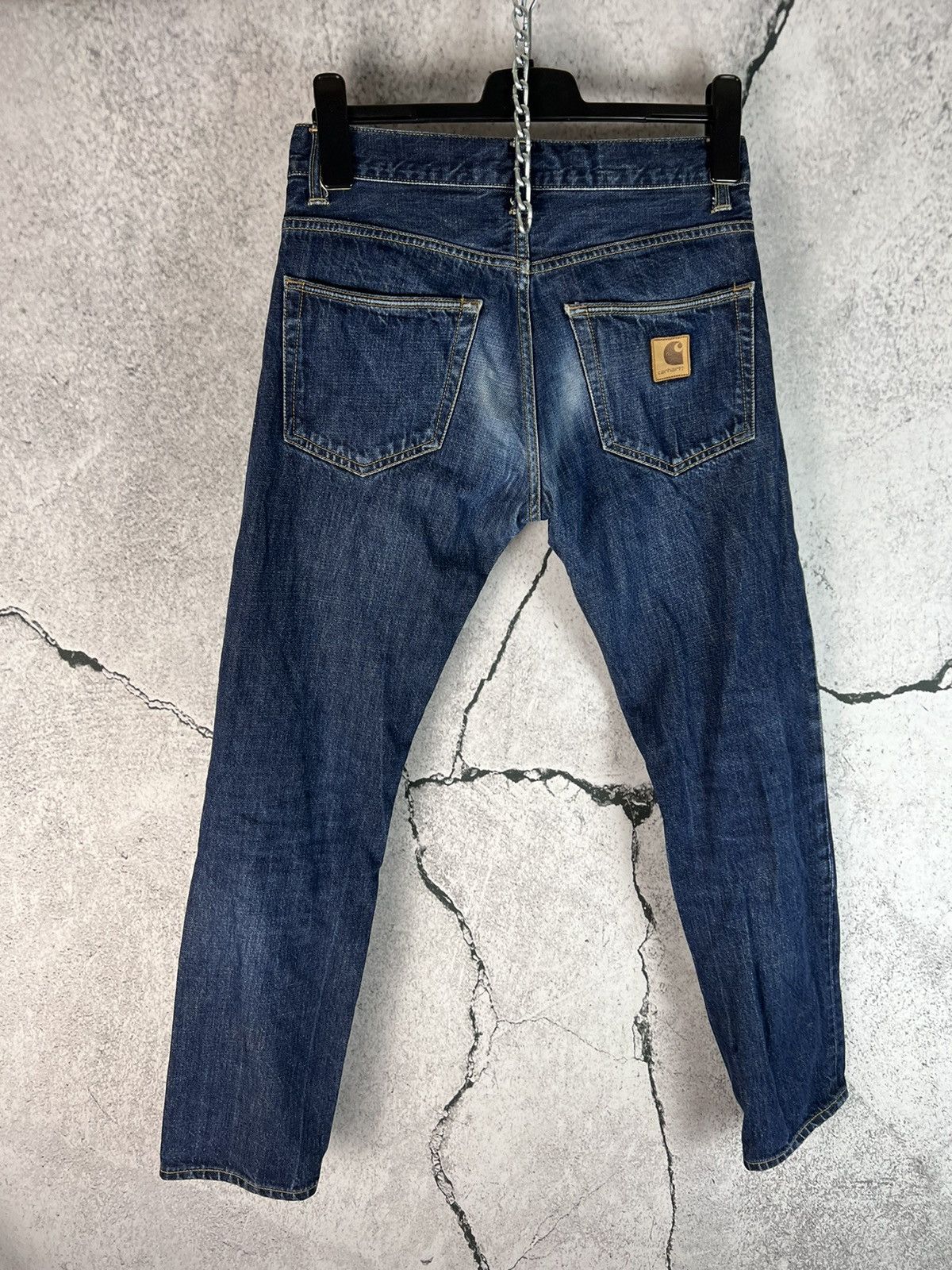 Vintage Carhartt 29/32 Klondike Denim Blue Y2K Jeans Pants