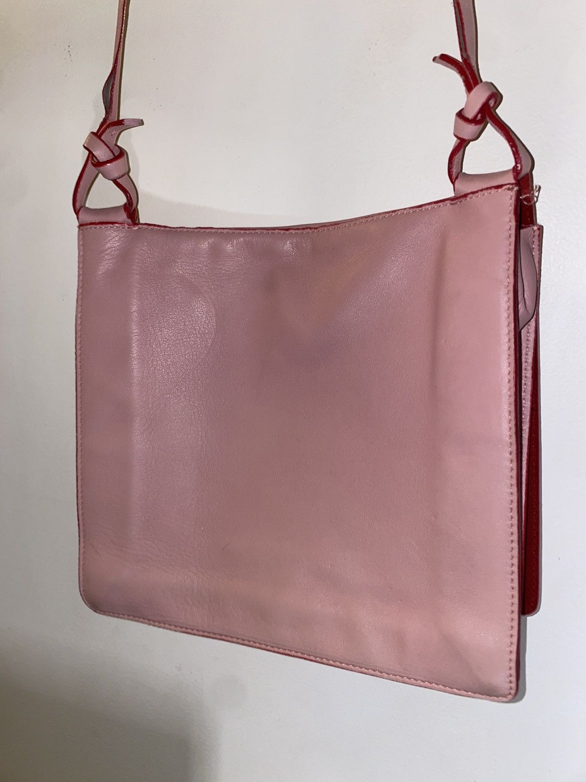 Miu Miu Miu Miu AW 1999 Pink lambskin leather crossbody Size ONE SIZE - 11 Thumbnail