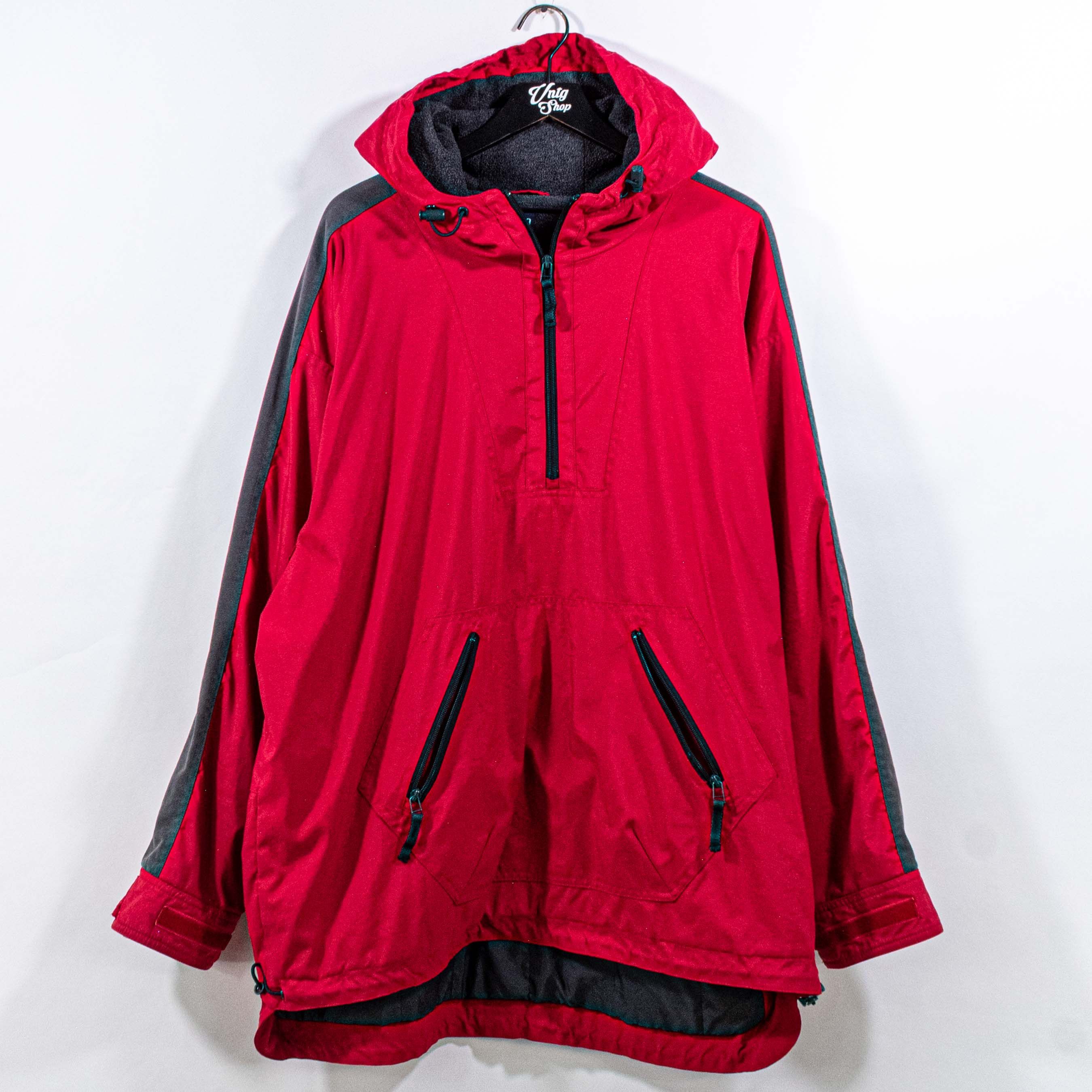 Gap GAP Fleece Lined Pullover Anorak Jacket Hooded Y2K Gorpcore Size US XL / EU 56 / 4 - 1 Thumbnail