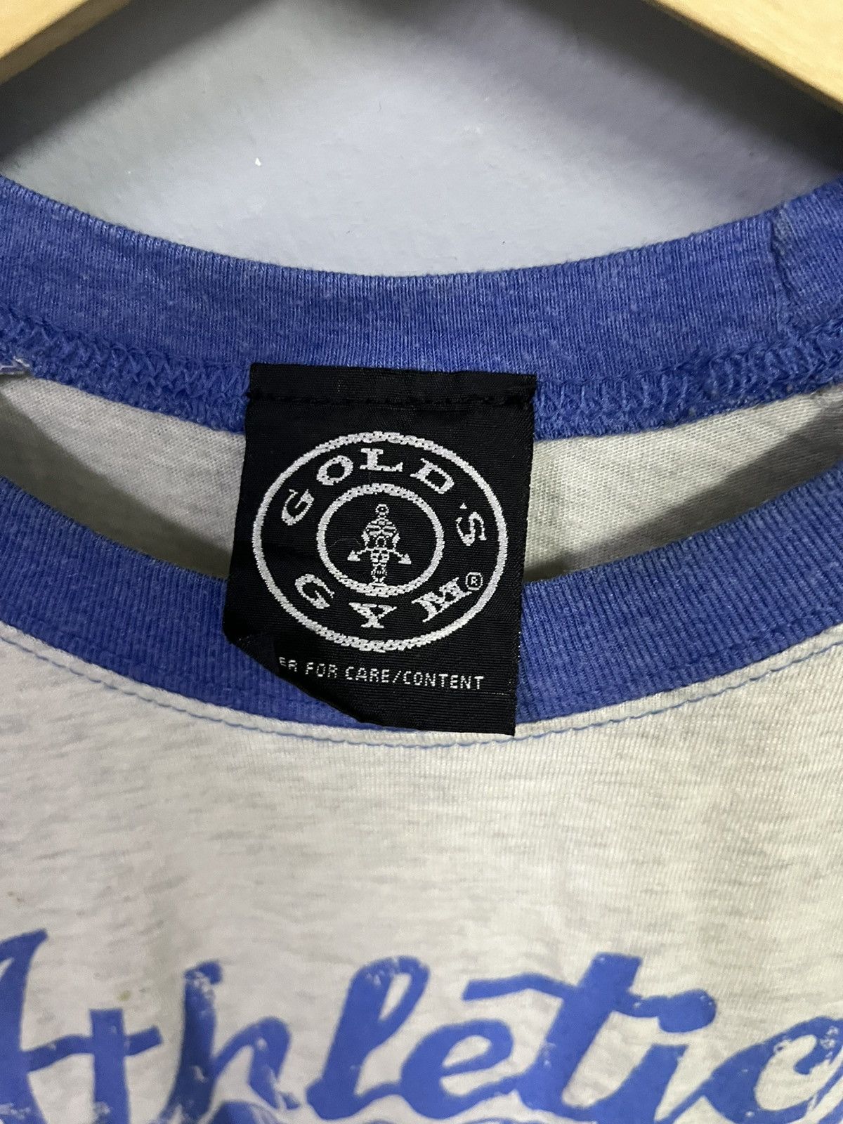 Vintage VINTAGE 3Q ATHLETIC DEPARTMENT UNDER LICENSE FROM GOLDS GYM Size US S / EU 44-46 / 1 - 1 Thumbnail