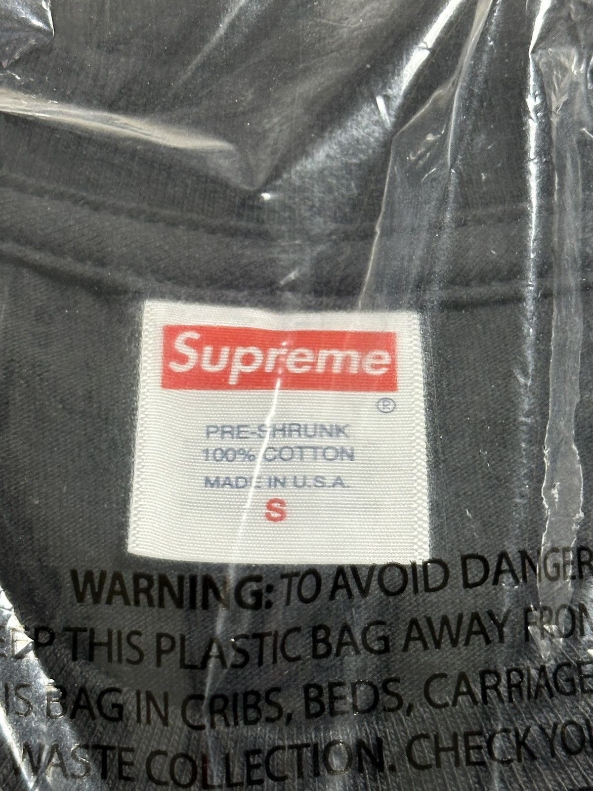 Supreme Supreme Weather Tee - Black - S - FW23 Size US S / EU 44-46 / 1 - 6 Thumbnail