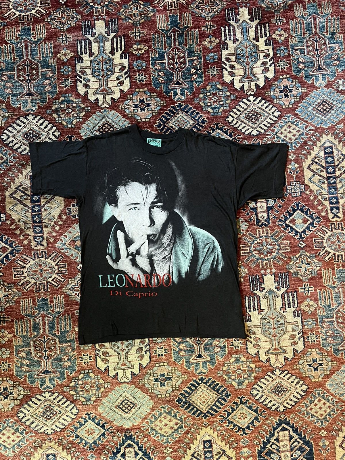 Rap Tees × Vintage Vintage 1990’s Leonardo DiCaprio rap tee Size US L / EU 52-54 / 3 - 1 Thumbnail