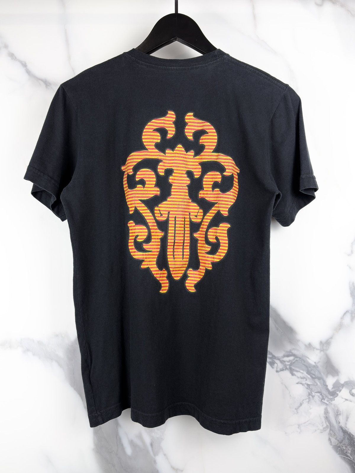 Chrome Hearts Chrome Hearts Vine Hairy Dagger Scroll Logo Pocket Tshirt Size US S / EU 44-46 / 1 - 1 Thumbnail