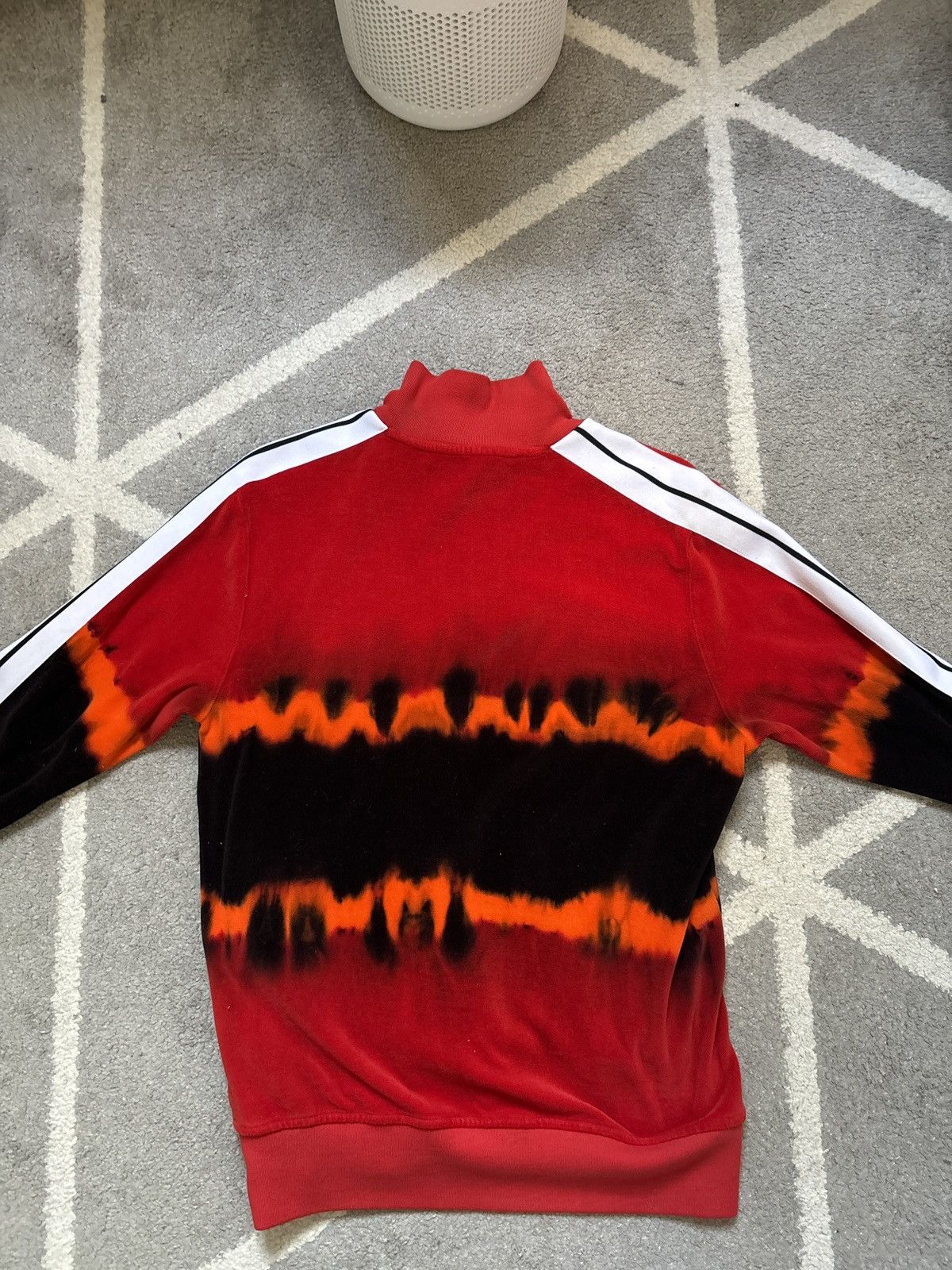 Palm Angels Palm Angels Red Chenille Track Jacket Size US M / EU 48-50 / 2 - 2 Thumbnail