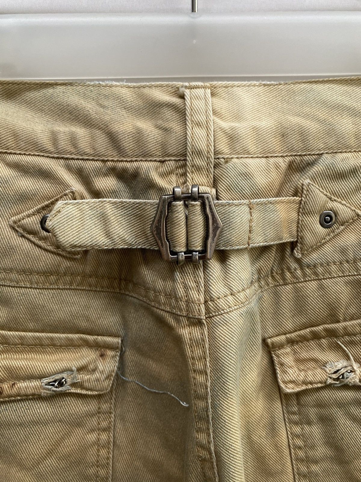 In The Attic Vintage Y2K InTheAttic Punk Seditionaries Buckle-back Jeans Size US 31 - 17 Thumbnail