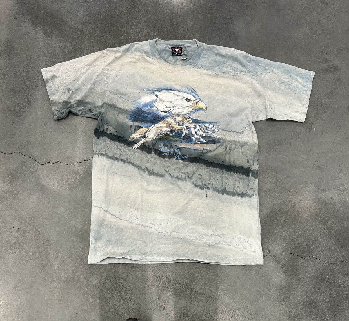 Vintage Vintage 90s polar wrap around tee Size US XL / EU 56 / 4 - 1 Thumbnail