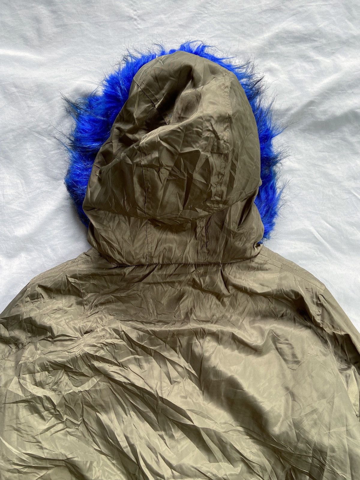 Japanese Brand PREGA FAUX FUR ZIP JACKET Size US S / EU 44-46 / 1 - 14 Thumbnail