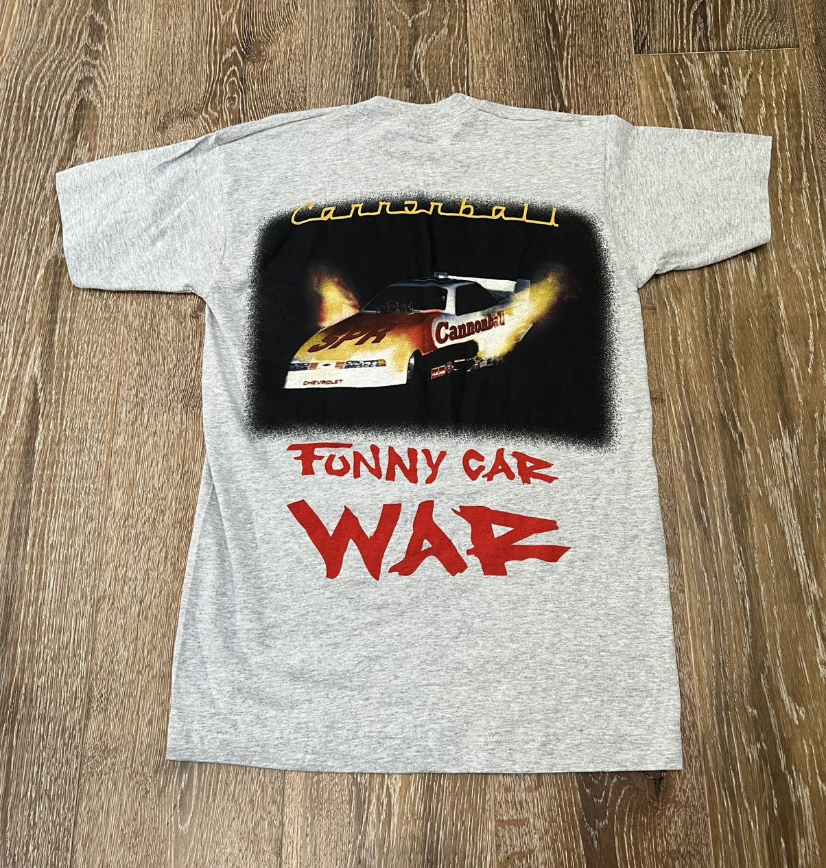 Vintage Vintage Cannonball Chevrolet Funny Car War Tee Size US S / EU 44-46 / 1 - 1 Thumbnail