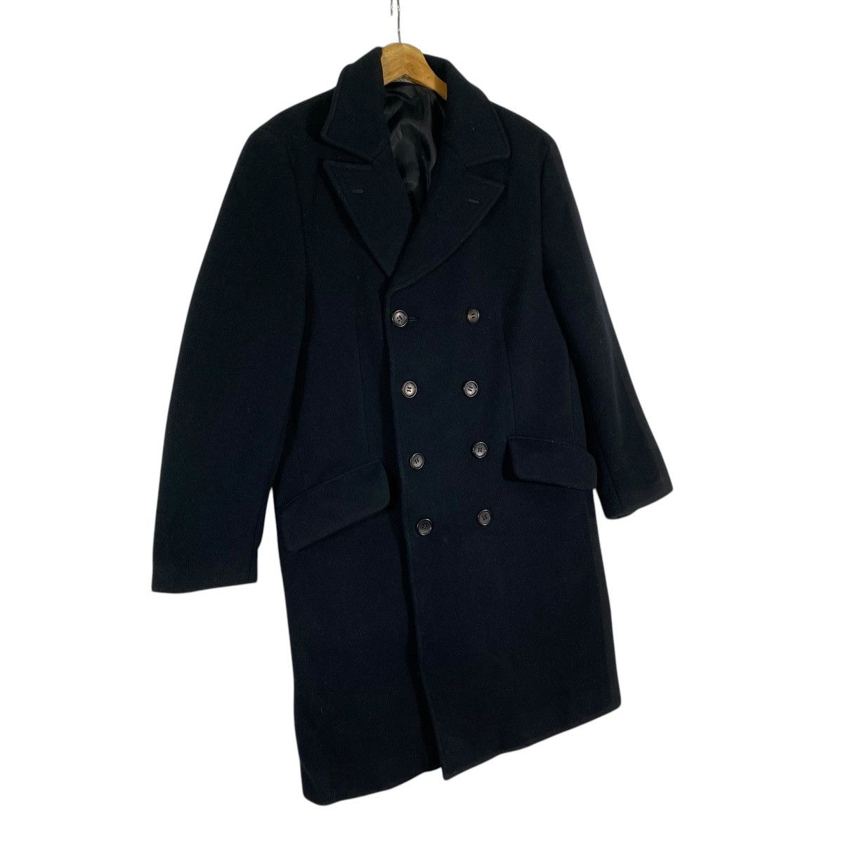 Yohji Yamamoto Vintage Yohji Yamamoto LQ Double Breasted Wool Jacket Size US L / EU 52-54 / 3 - 3 Thumbnail